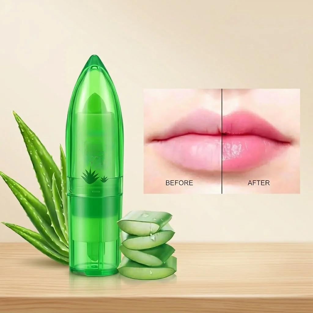 Huxiabeauty Matte Lip Velvet Lipstick – 99% Pure Aloe Vera Color-Changing Lipstick - Image 7