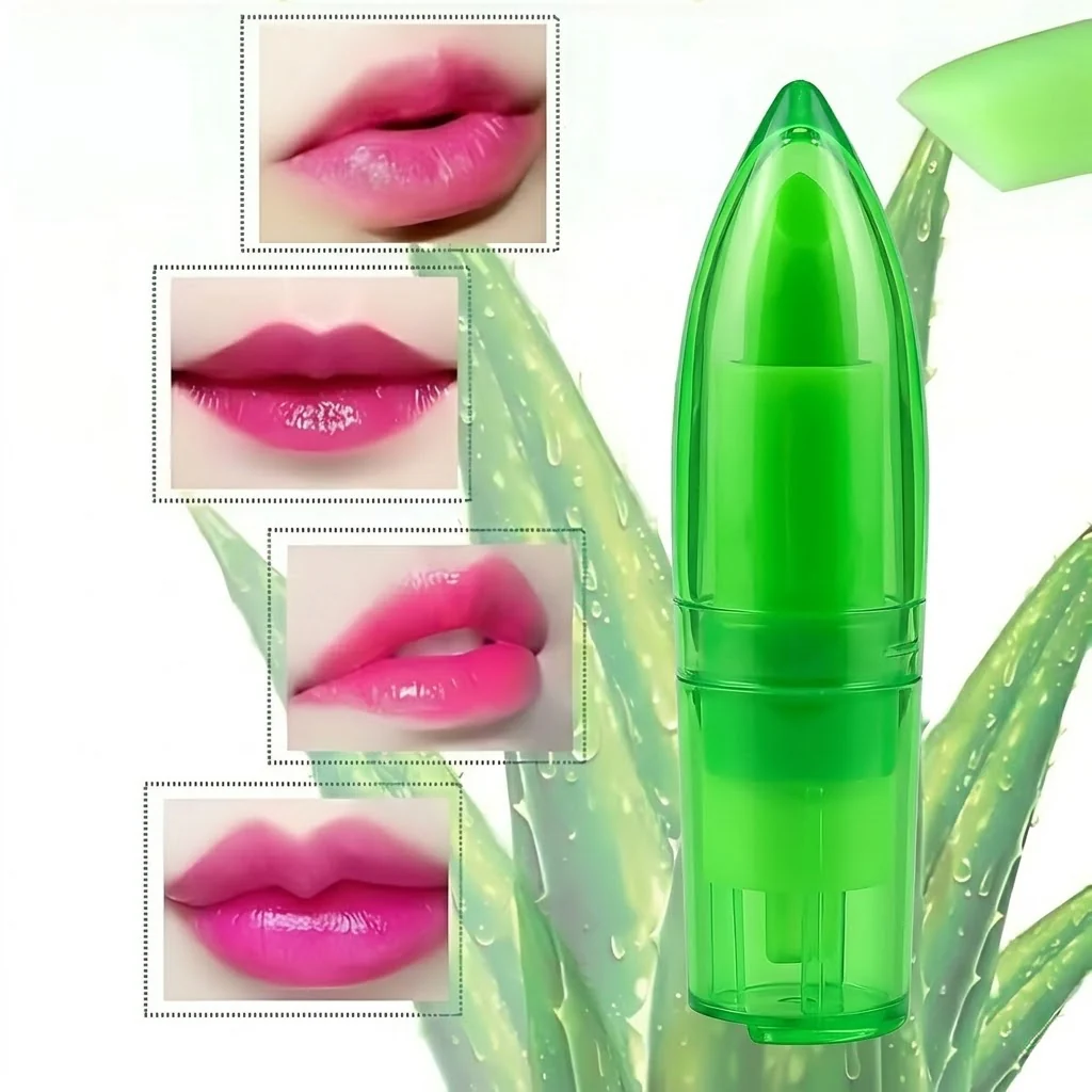 Huxiabeauty Matte Lip Velvet Lipstick – 99% Pure Aloe Vera Color-Changing Lipstick - Image 8