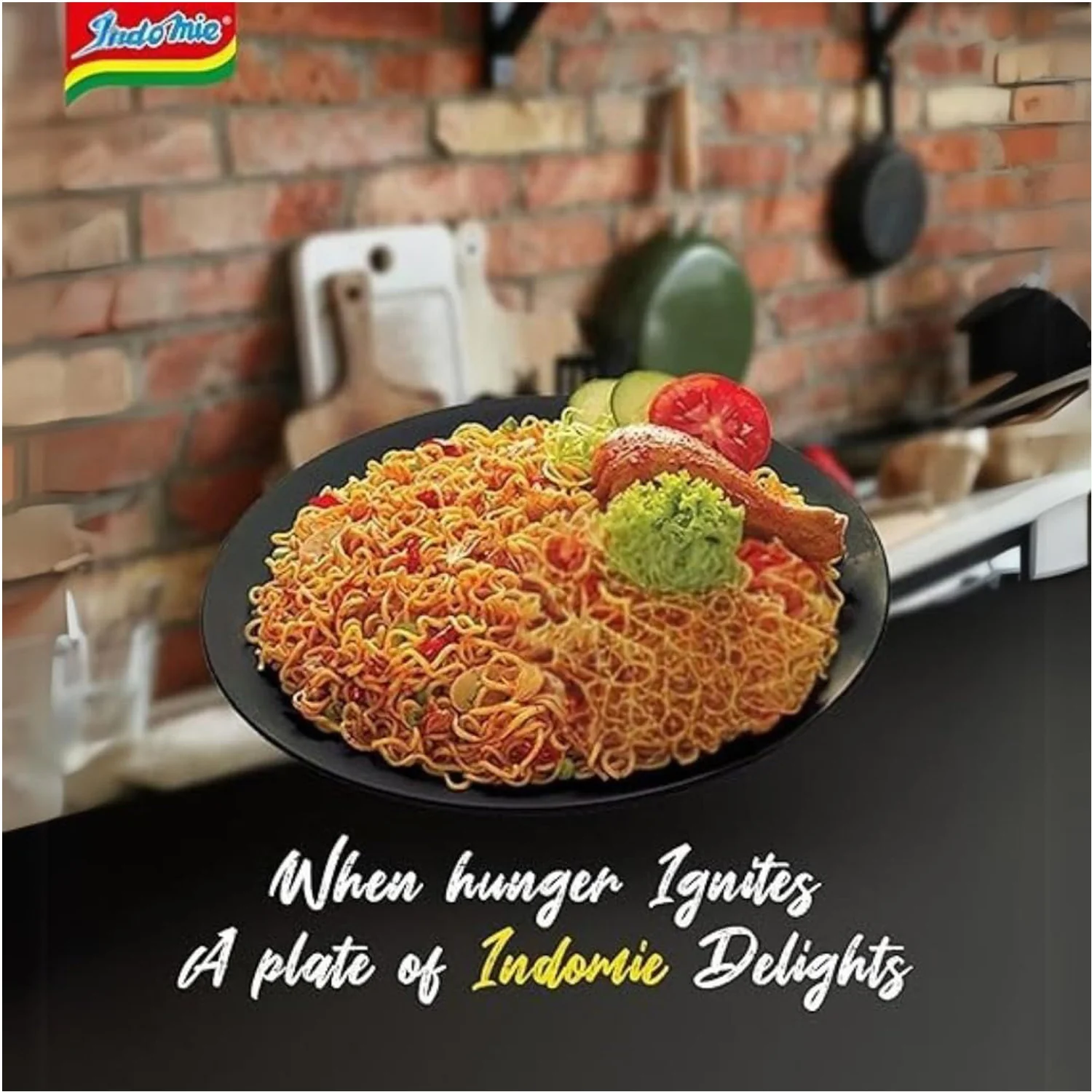 Indomie Chicken Curry Flavour Instant Noodles - 75g × 5 - Image 7