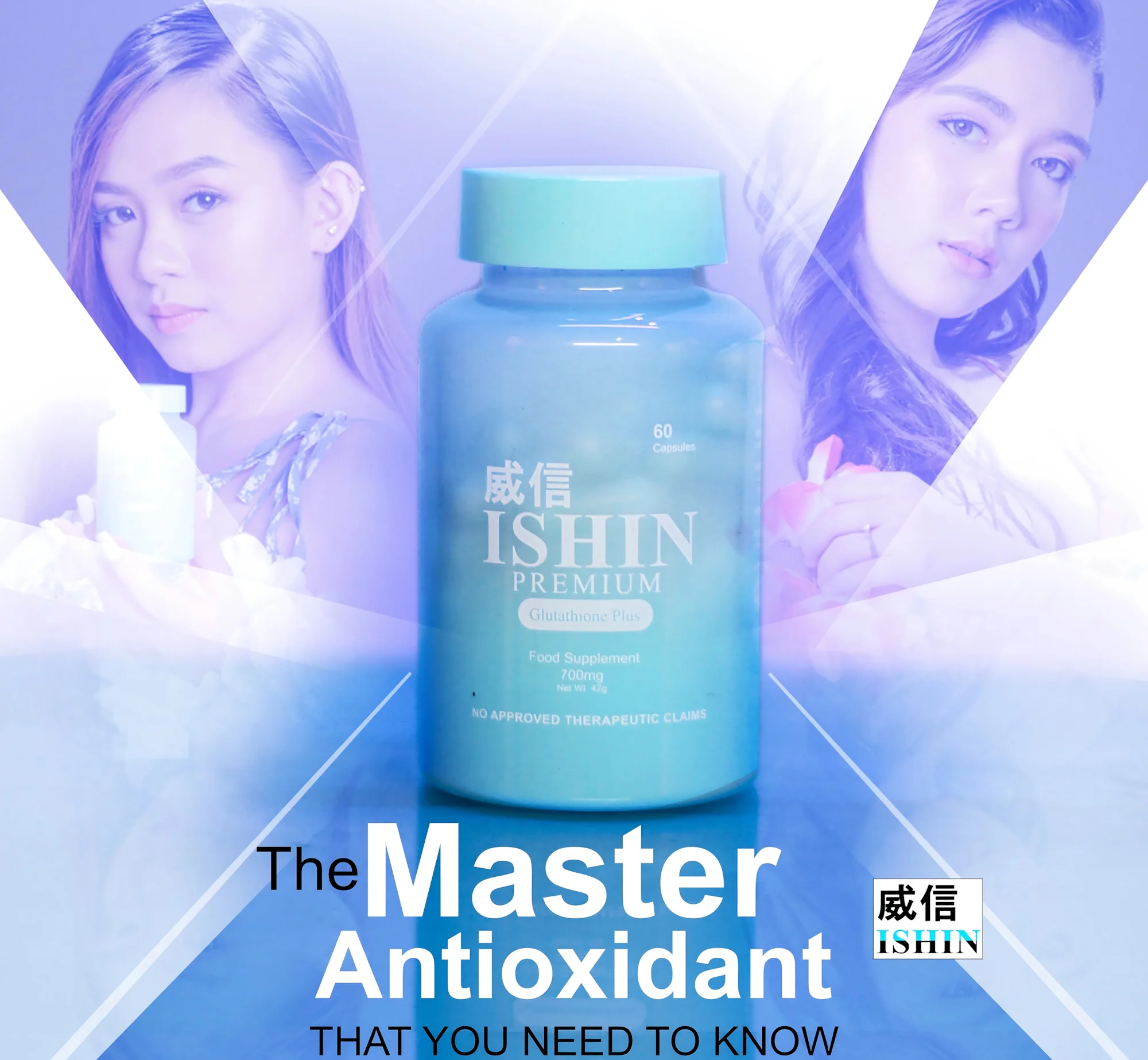 ISHIN Premium Glutathione Plus 700mg – 60 Capsules - Image 4