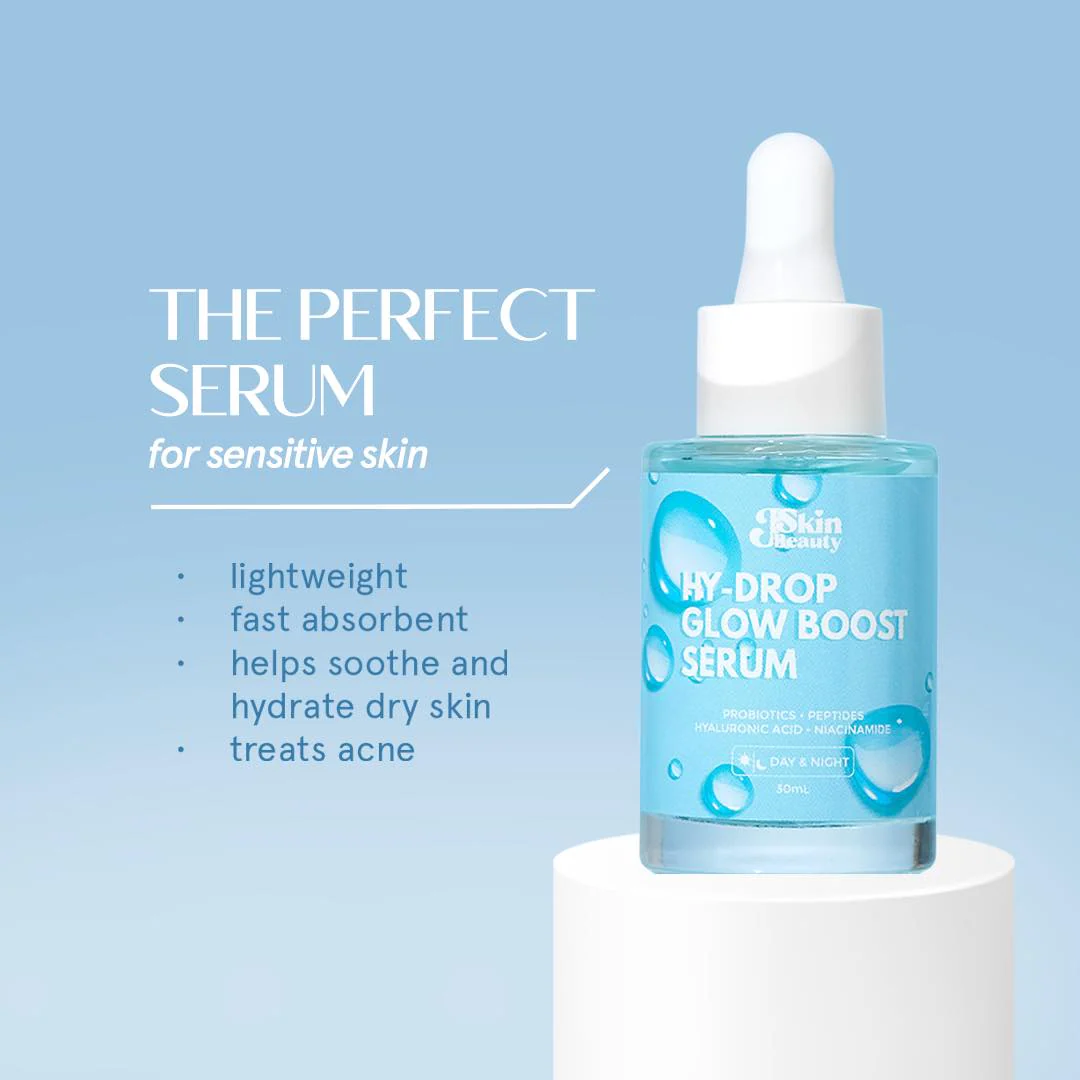 J Skin Beauty Hy-Drop Glow Boost Serum - 30ml - Image 3