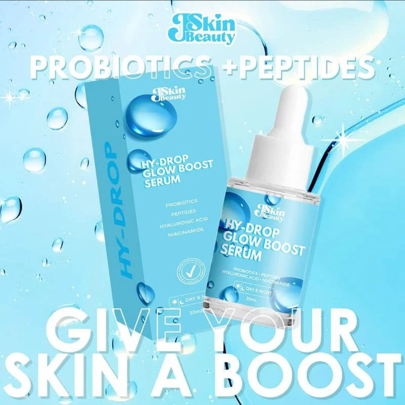 J Skin Beauty Hy-Drop Glow Boost Serum - 30ml - Image 4