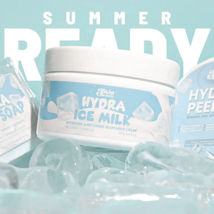 J Skin Beauty Hydra Ice Milk Bleaching Cream - 300g