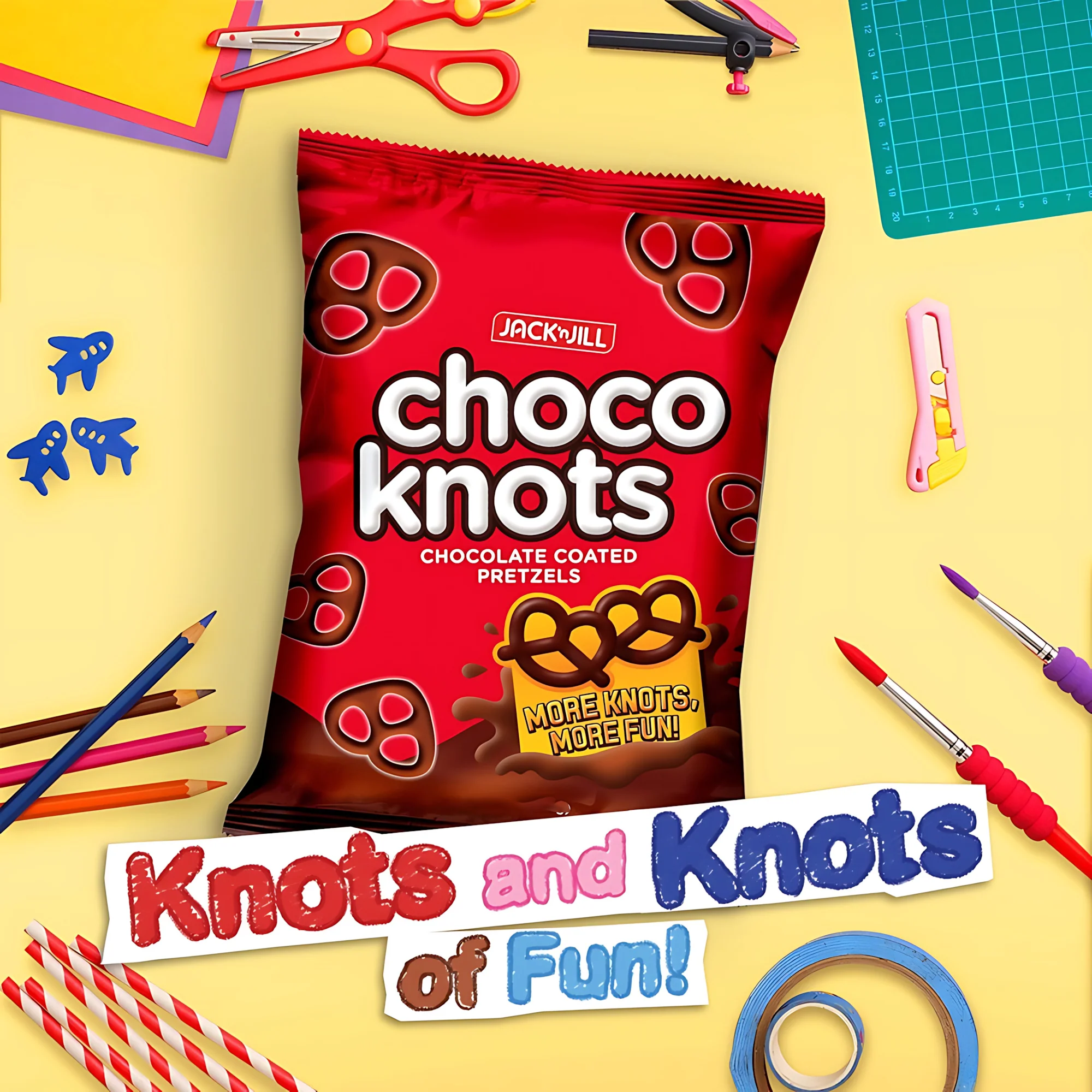 Jack ‘n Jill Choco Knots – 28g - Image 6