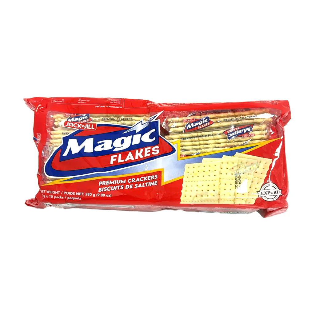 Jack 'n Jill Magic Flakes Premium Crackers – Light & Crispy Snack (280g | 10 x 28g) 3-Pack Combo - Image 4