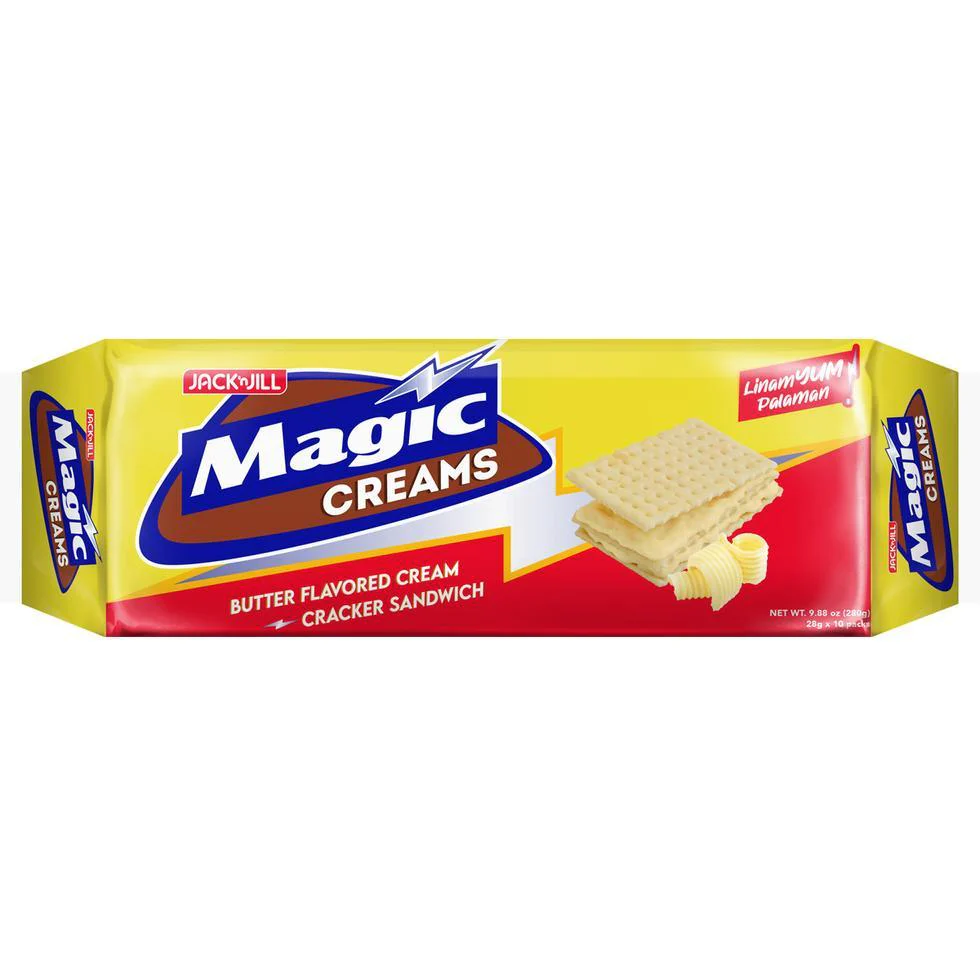 Jack'n Jill Magic Cream Cracker Sandwich Butter 10x28g