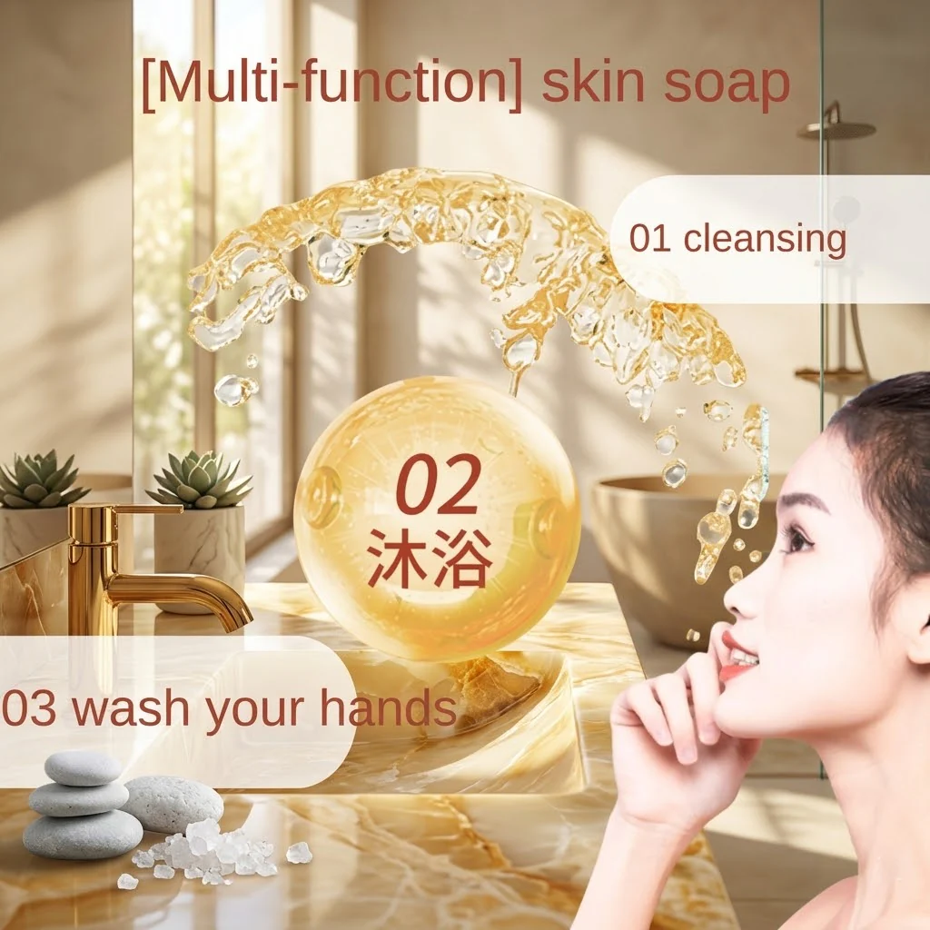 Jam Turmeric Gluta Collagen Soap – 65g - Image 7