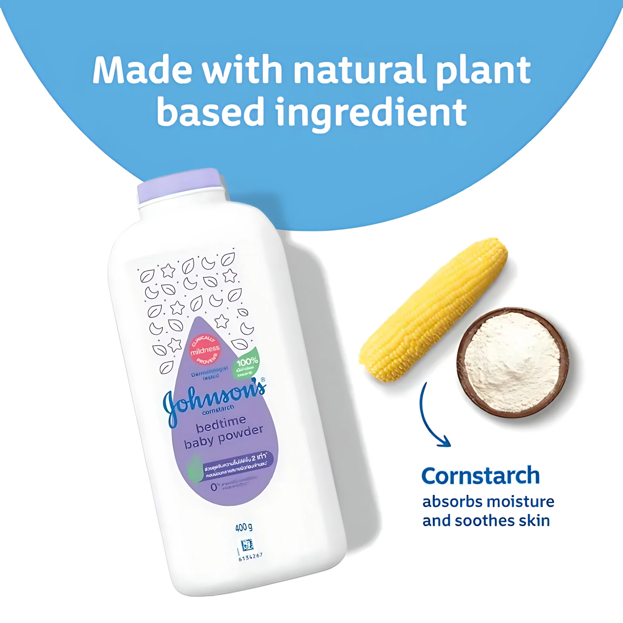 Johnson’s Bedtime Baby Powder – 400g - Image 10