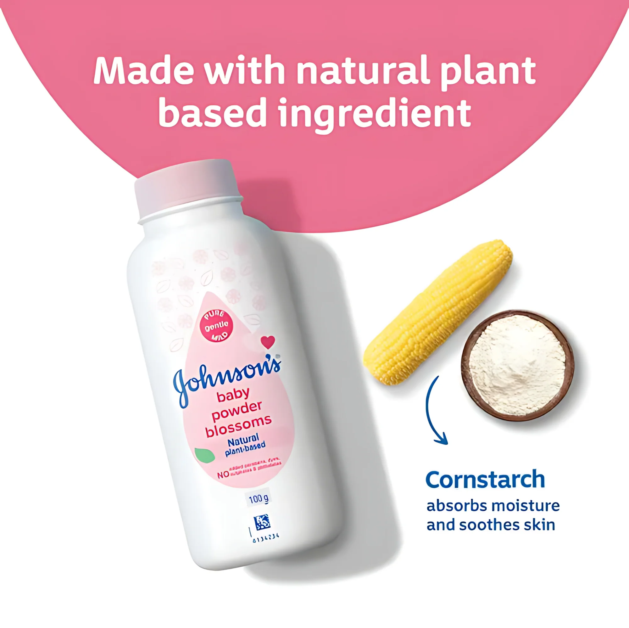 Johnson’s Blossoms Baby Powder – 100g - Image 10