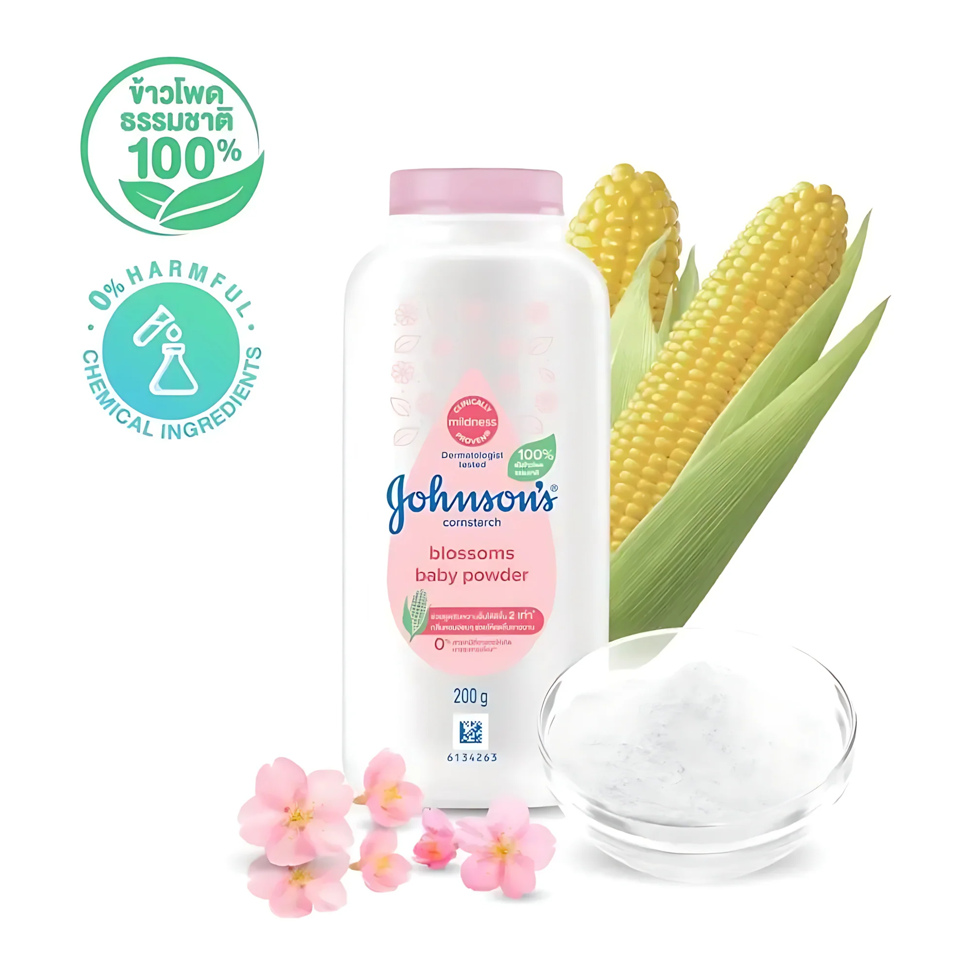 Johnson’s Blossoms Baby Powder – 200g - Image 10