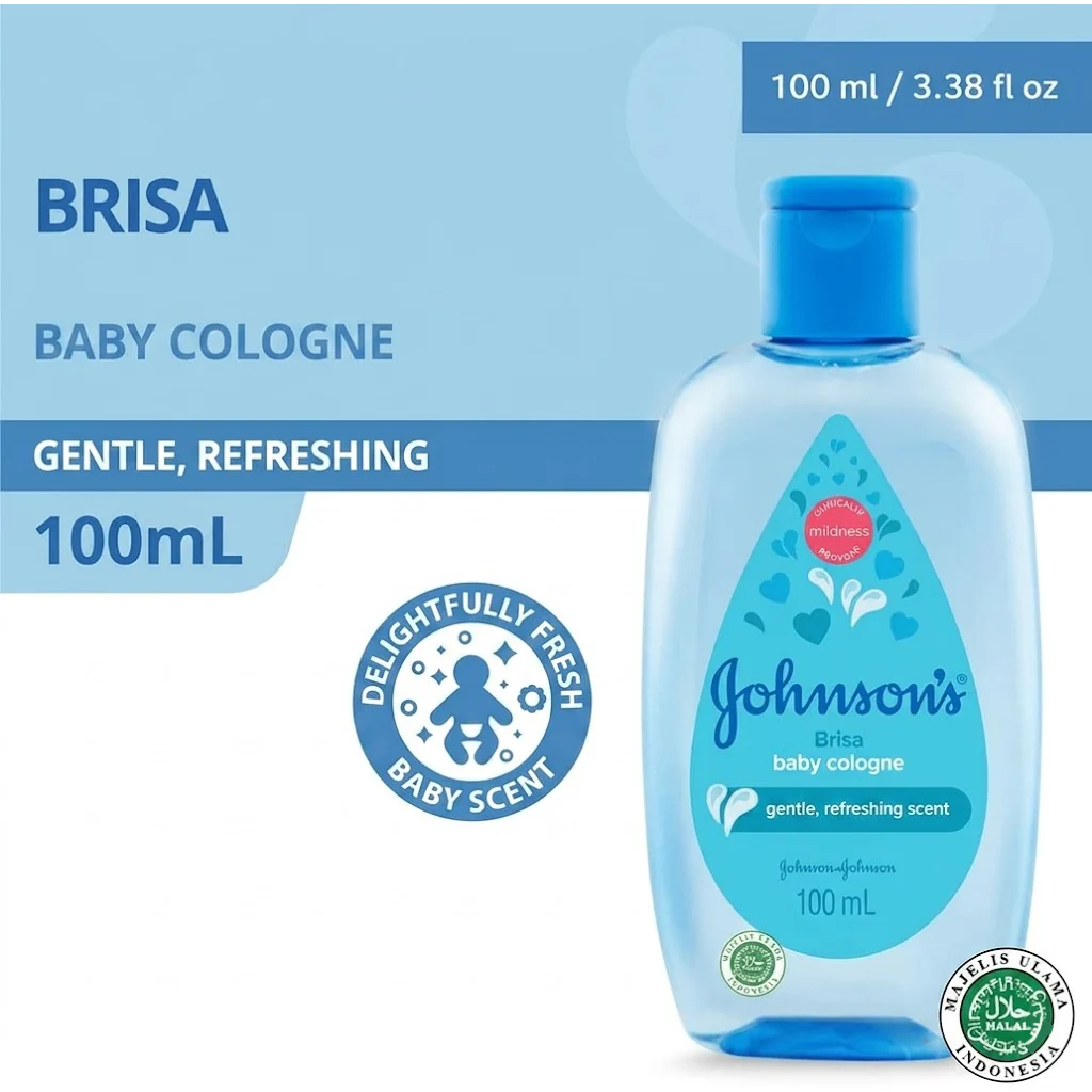 Johnson's Baby Cologne – Brisa Scent (100ml) - Image 3