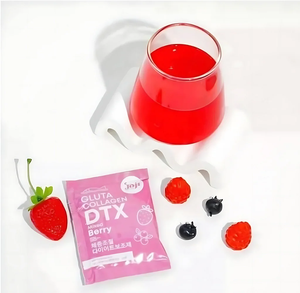 JOJI Gluta Collagen DTX+ Mixed Berry 200,000mg Diet Powder - 20g×10 Sachet - Image 8