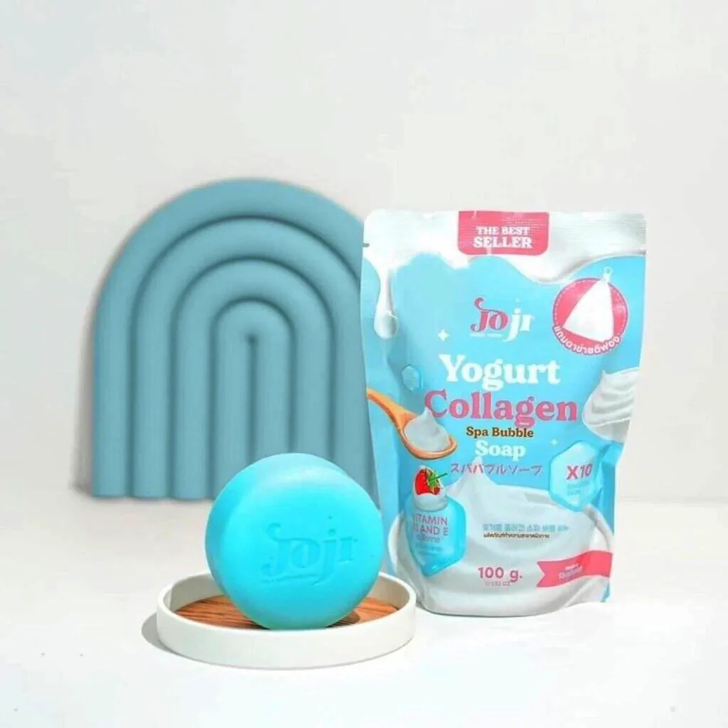 Joji Secret Young Yogurt Collagen Spa Bubble Soap – 100g - Image 7