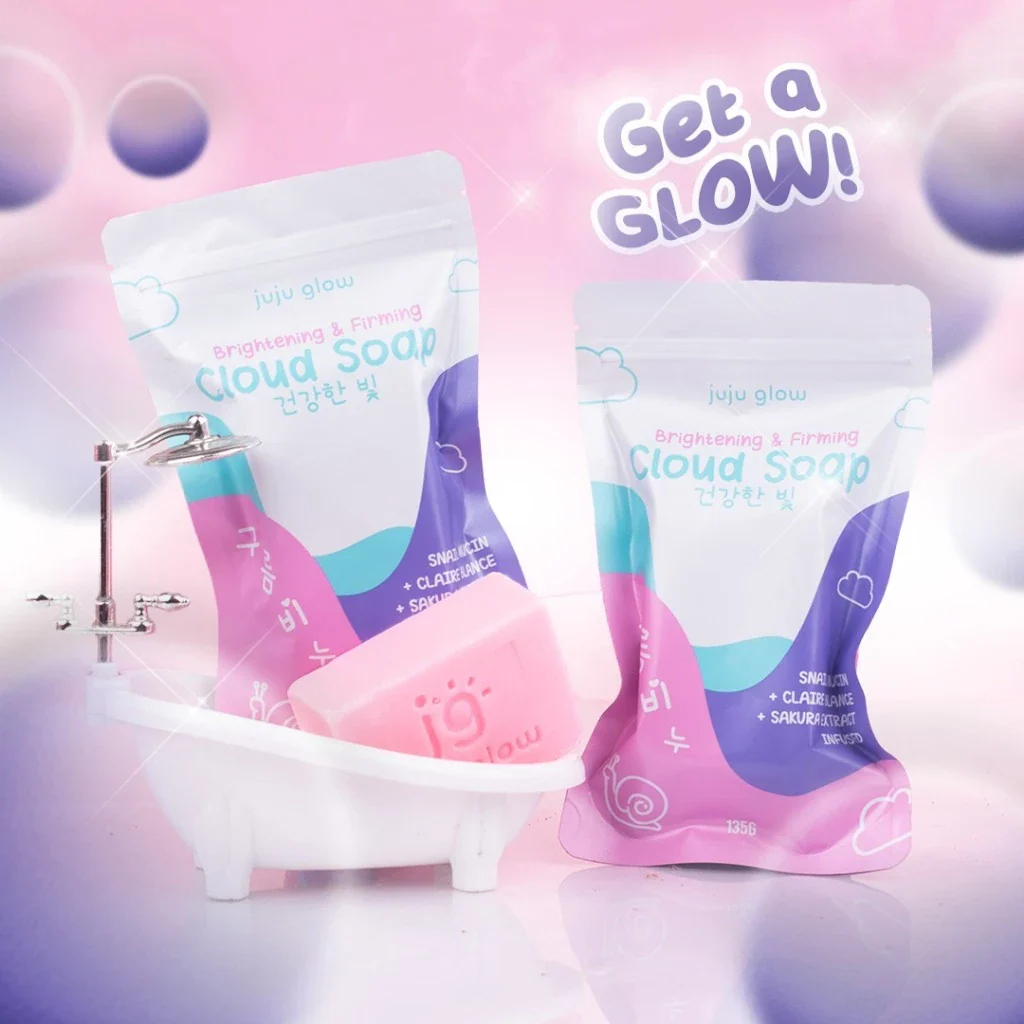 Juju Glow Brightening & Firming Cloud Soap - 135g - Image 2