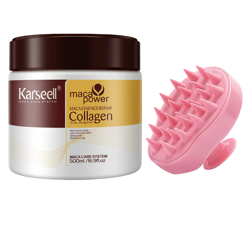 Karseell Collagen Conditioning Argan Oil Hair Mask - 500ml (Original) - Image 3