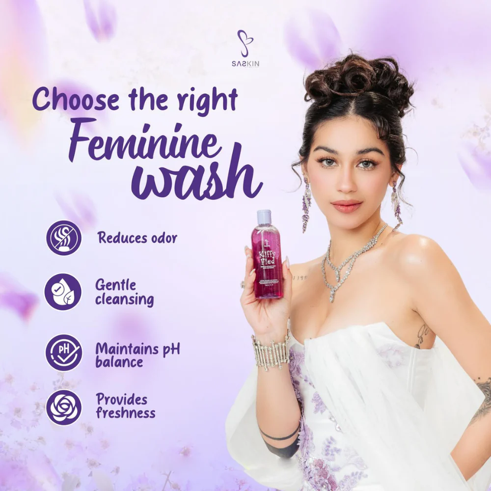 Kiffy Fied Gentle Intimate Wash With Whitening - 150ml - Image 7