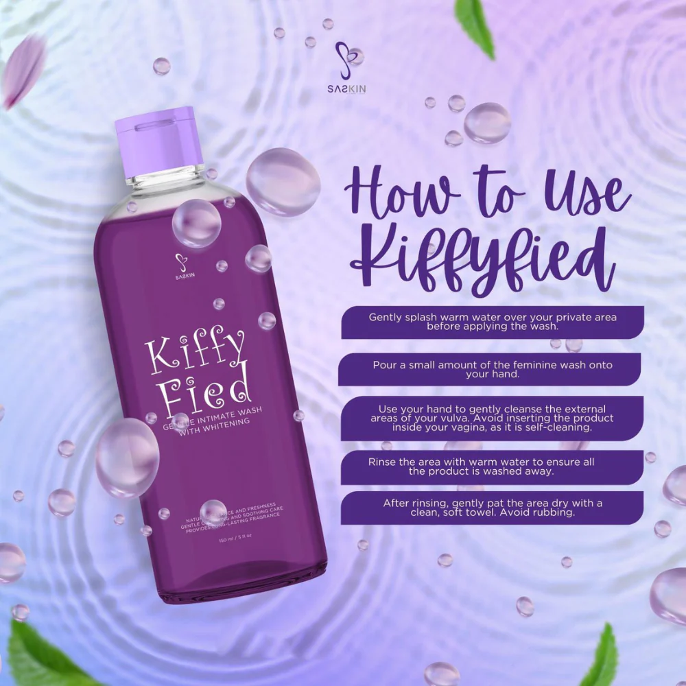 Kiffy Fied Gentle Intimate Wash With Whitening - 150ml - Image 9