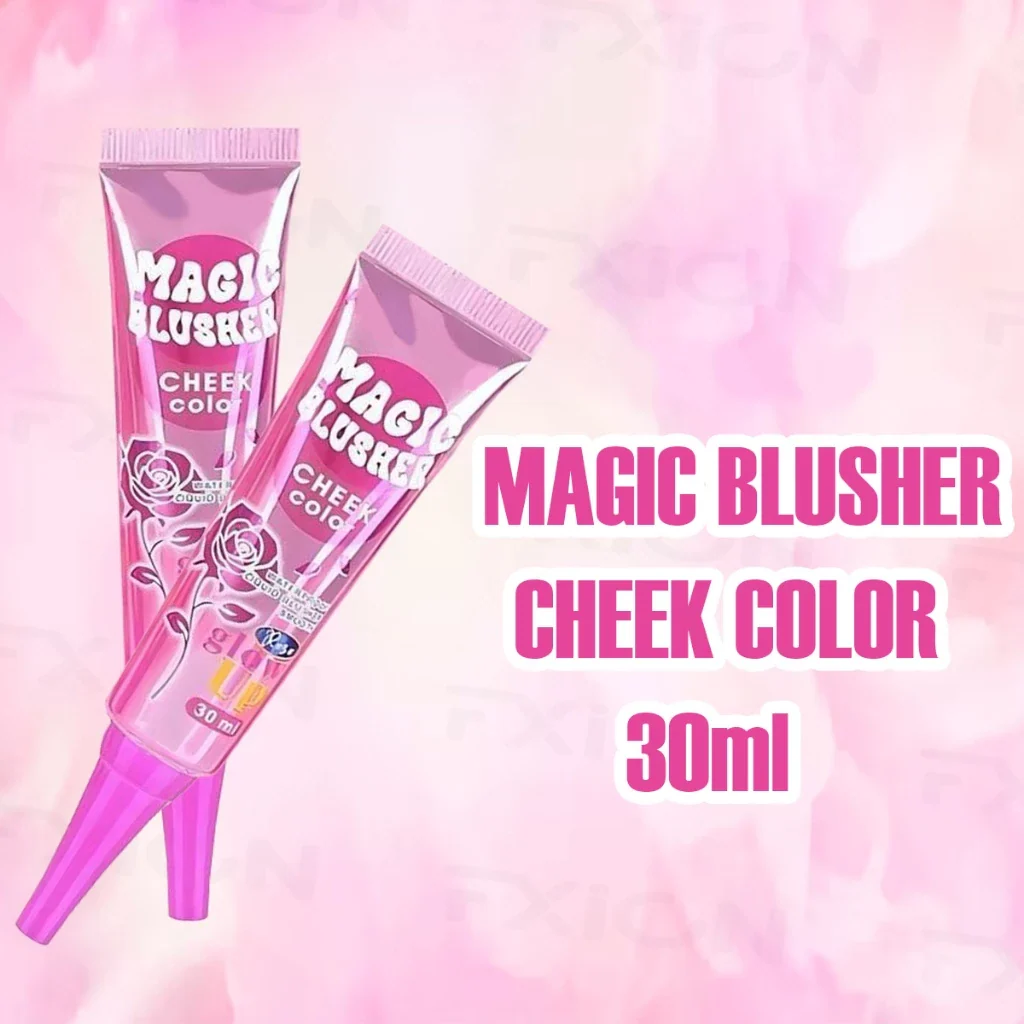 Kiss Beauty Magic Blusher Cheek Color Rose Glow Up - 30ml - Image 7