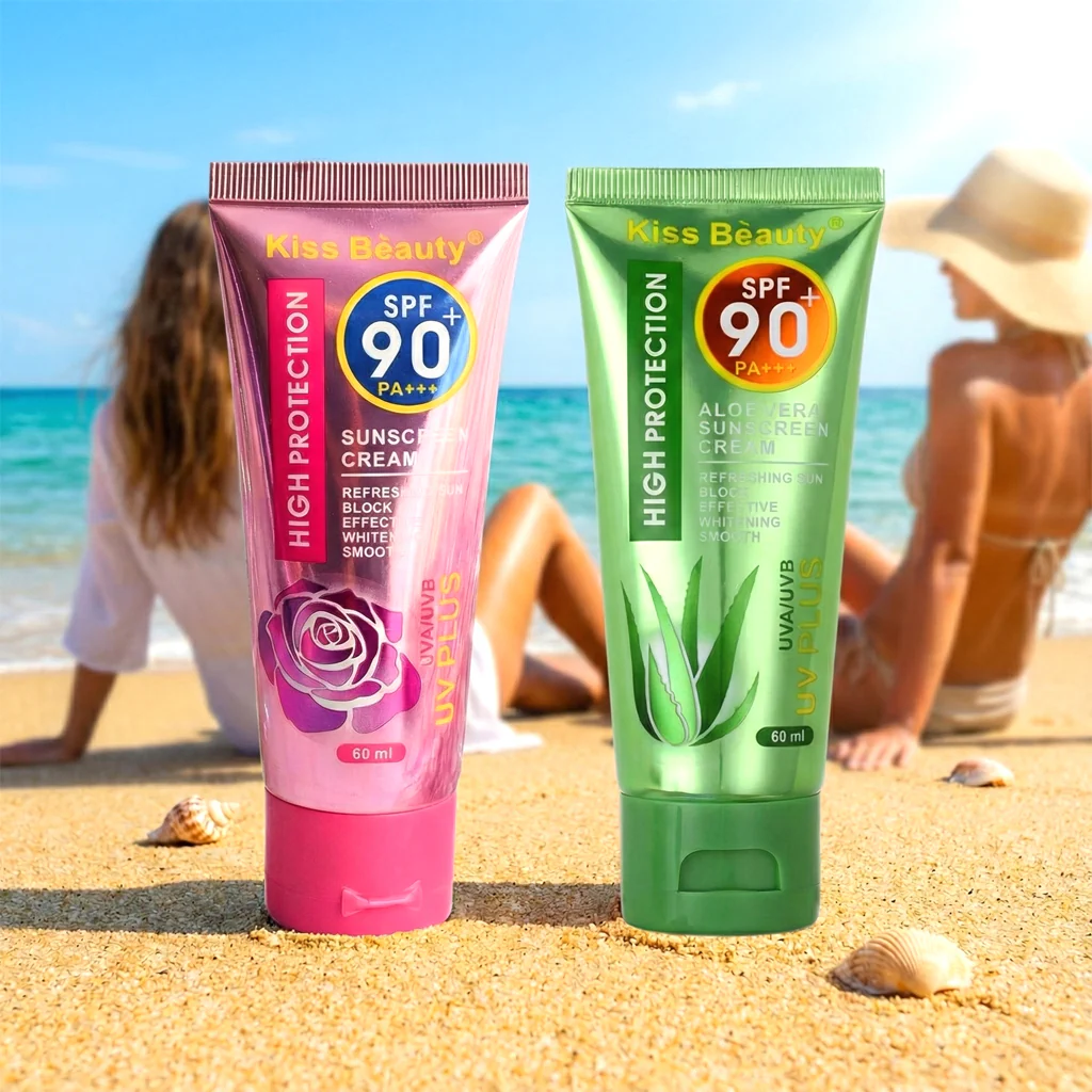 KISS BEAUTY SUNSCREEN DUO (2 × 60ml) - BUY 1 GET 1 - Image 4