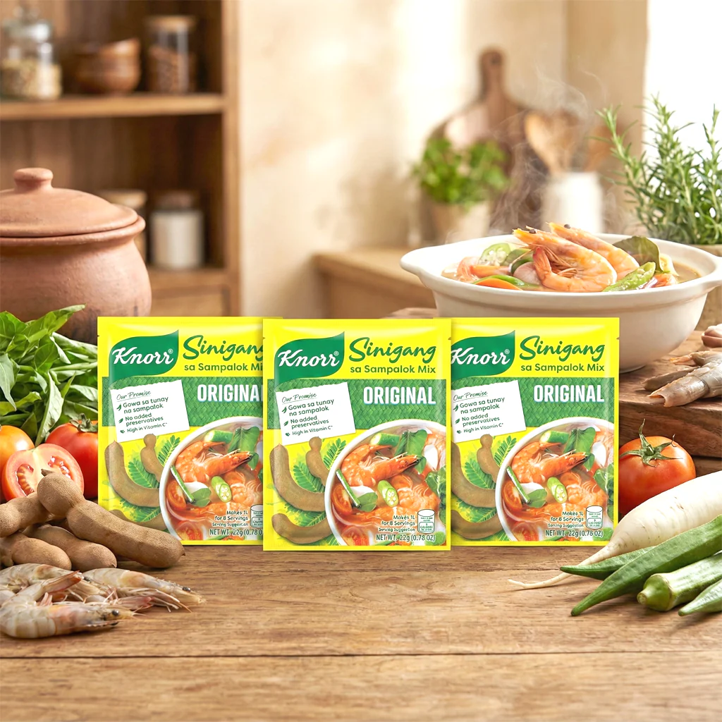 Knorr Sinigang sa Sampalok Mix Original – 22g (3pcs Combo Pack) - Image 3