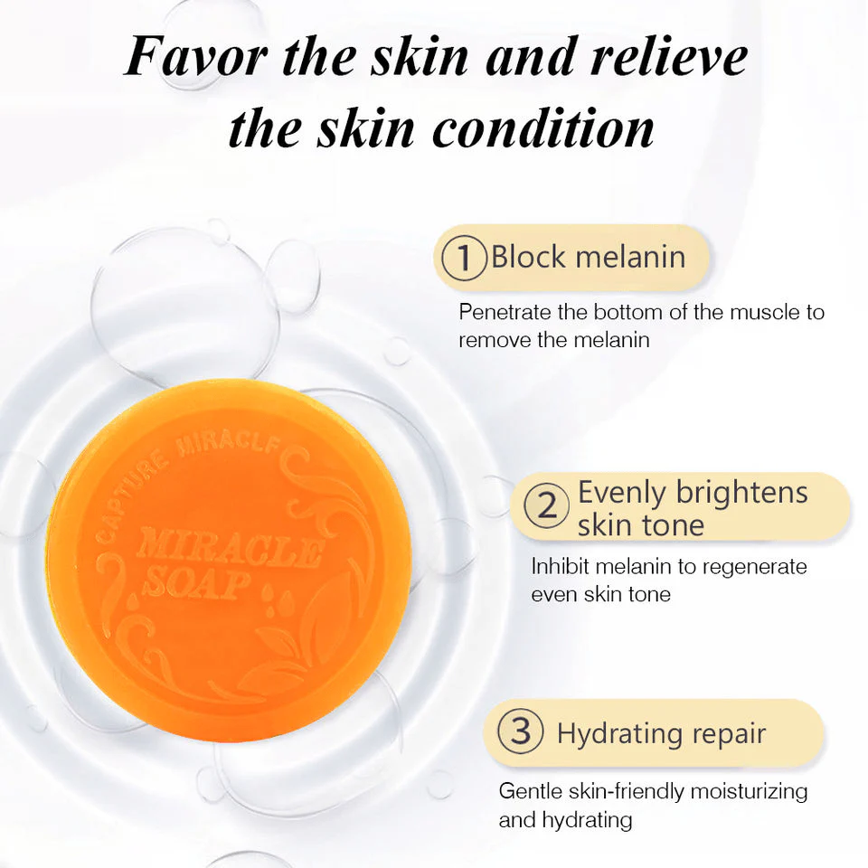 Kojic Acid Collagen Whitening Facial Soap - 100g - Image 3
