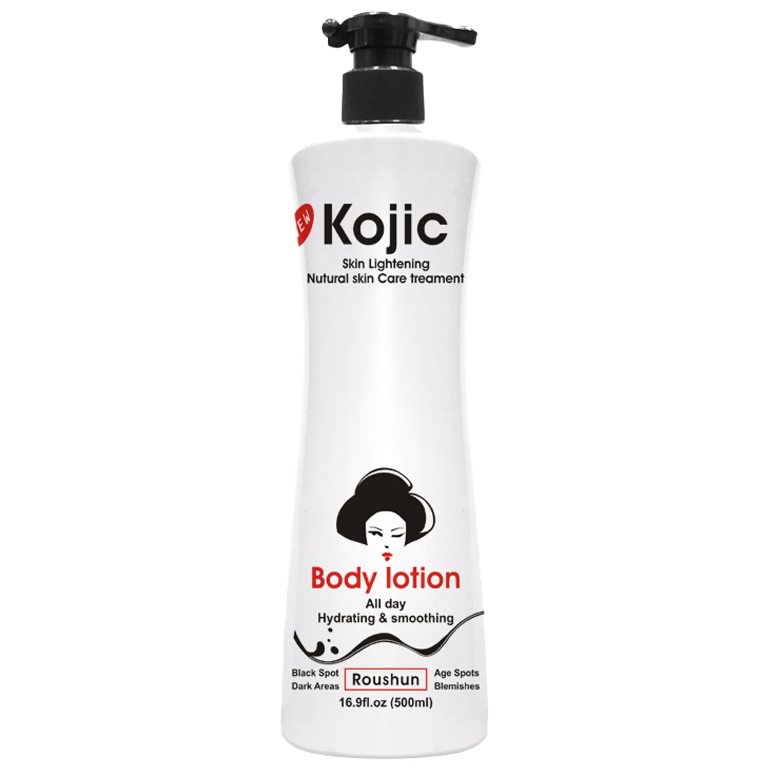 Kojic Skin Lightening Natural Skin Care Treatment  All Day Hydrating & Smoothing Body Lotion  -500ml