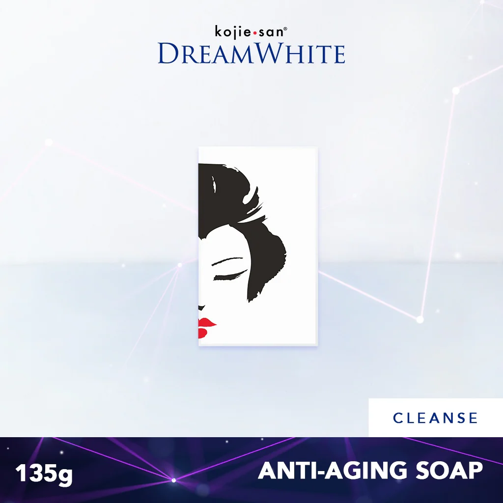 Kojie San Dream White Anti-Aging Soap 135gm - Image 3
