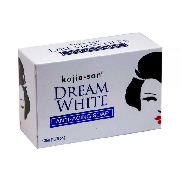 Kojie San Dream White Anti-Aging Soap 135gm - Image 4