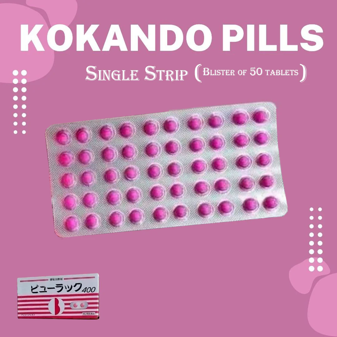 Kokando Japan Slimming Pills - Single Strip (Blister of 50 Tablets) - Image 2