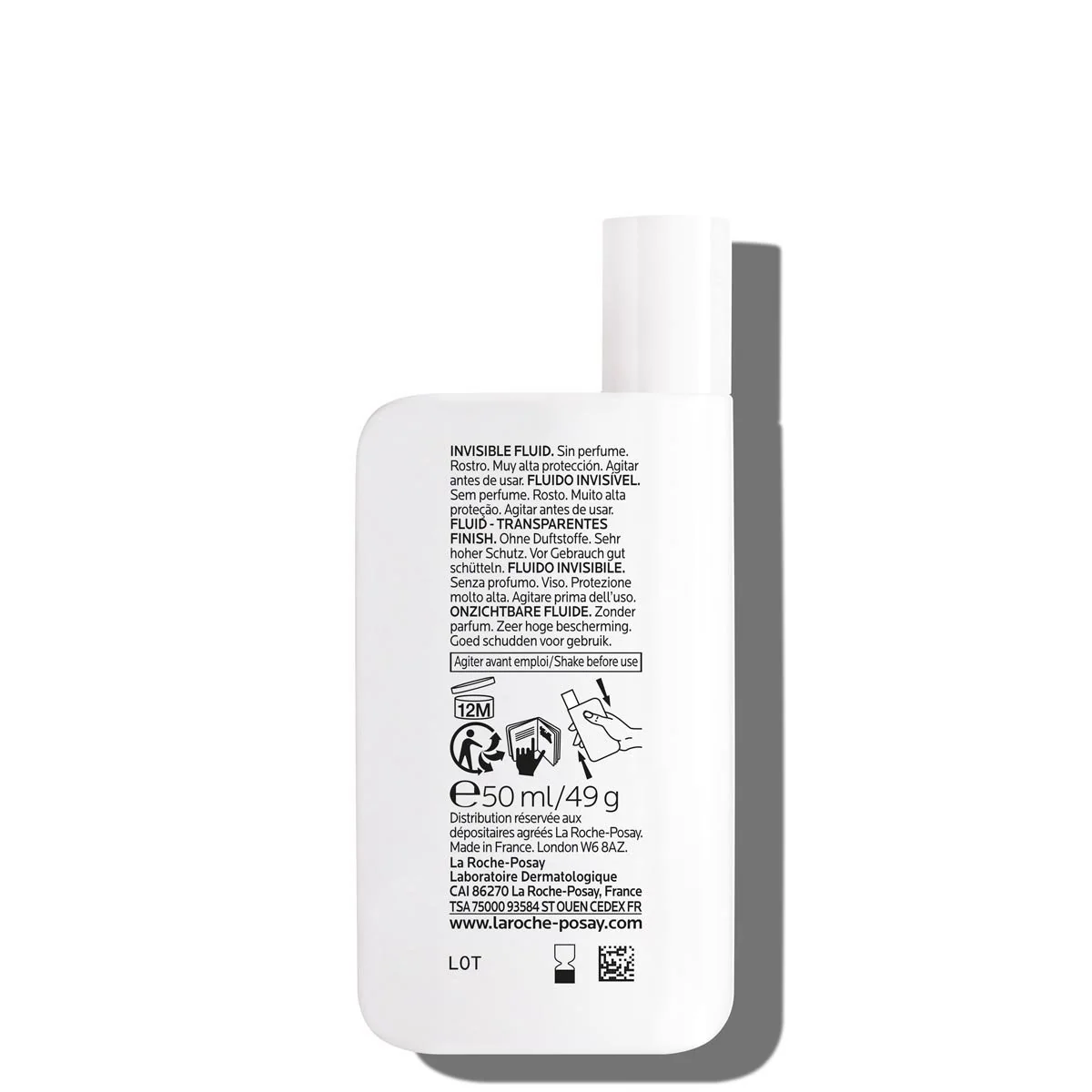 La Roche-Posay Anthelios UVMune 400 Invisible Fluid SPF50+ Sun Cream - 50ml - Image 9