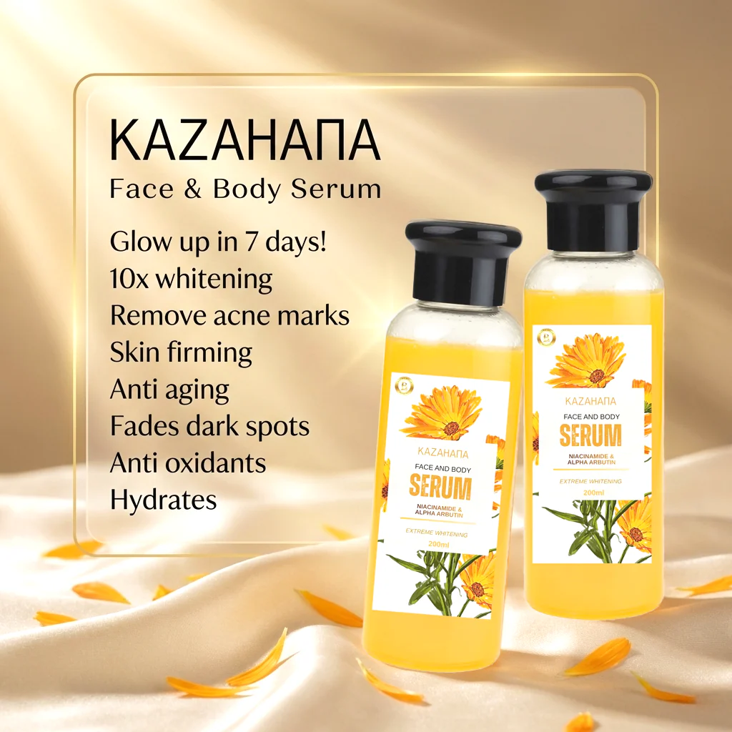 Laura Belle Kazahana Face & Body Extreme whitening Serum – 200ml - Image 5