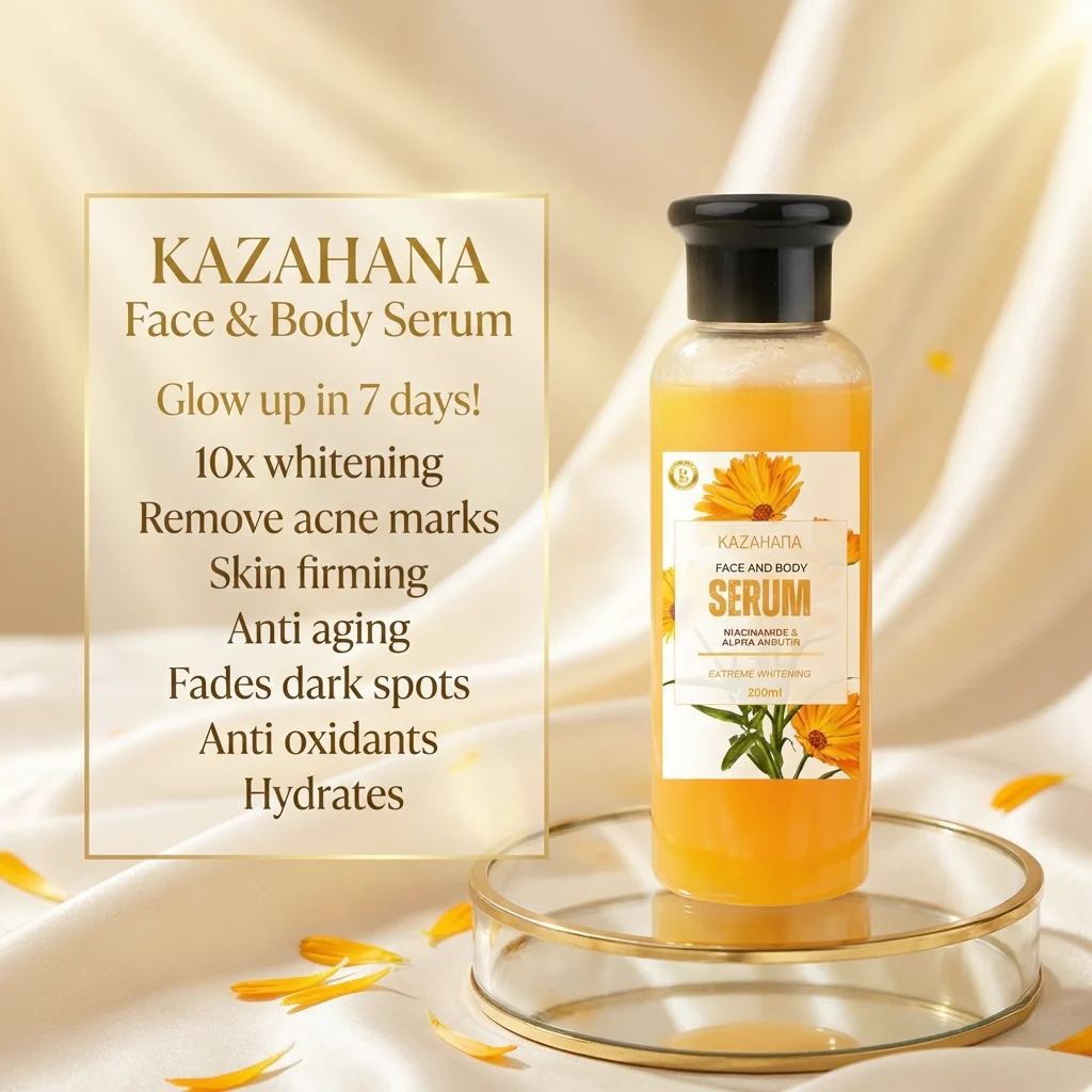 Laura Belle Kazahana Face & Body Extreme whitening Serum – 200ml - Image 7