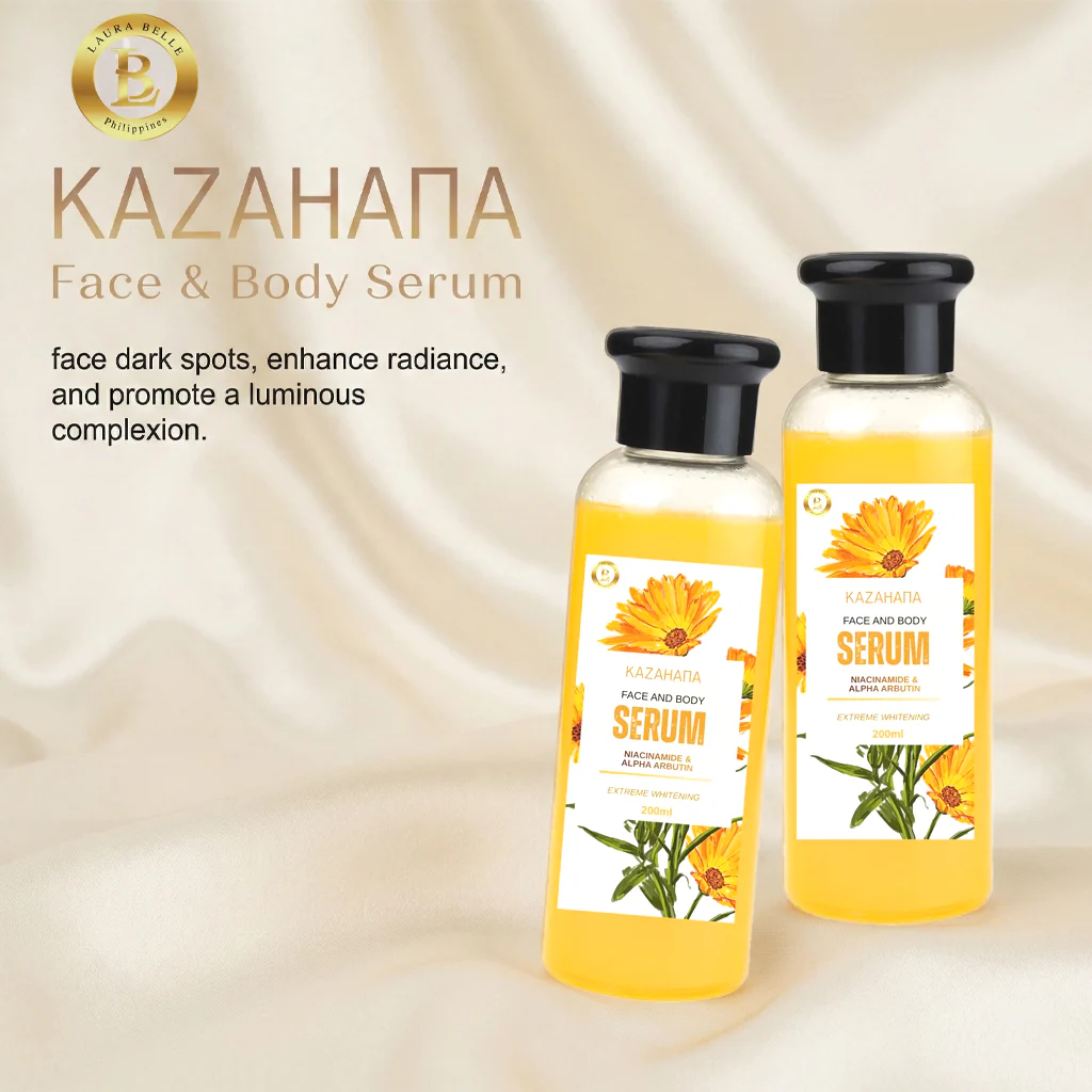 Laura Belle Kazahana Face & Body Extreme whitening Serum – 200ml - Image 9