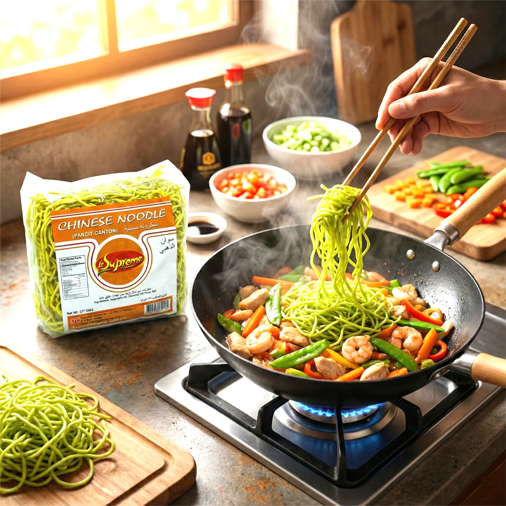 Le Supreme Chinese Noodles (Pancit Canton) – 227g - Image 4