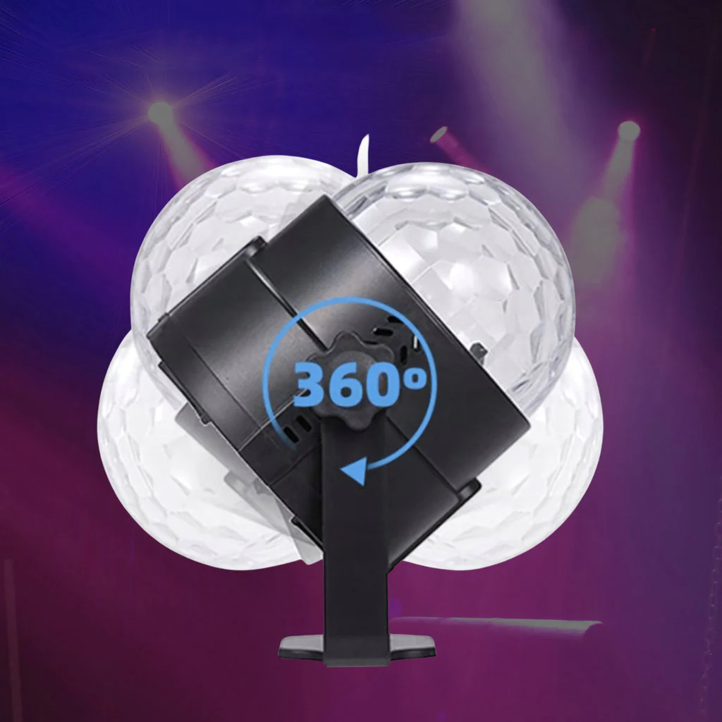 LED Disco Laser Ball with Remote Control – RGB Party Light - Image 6