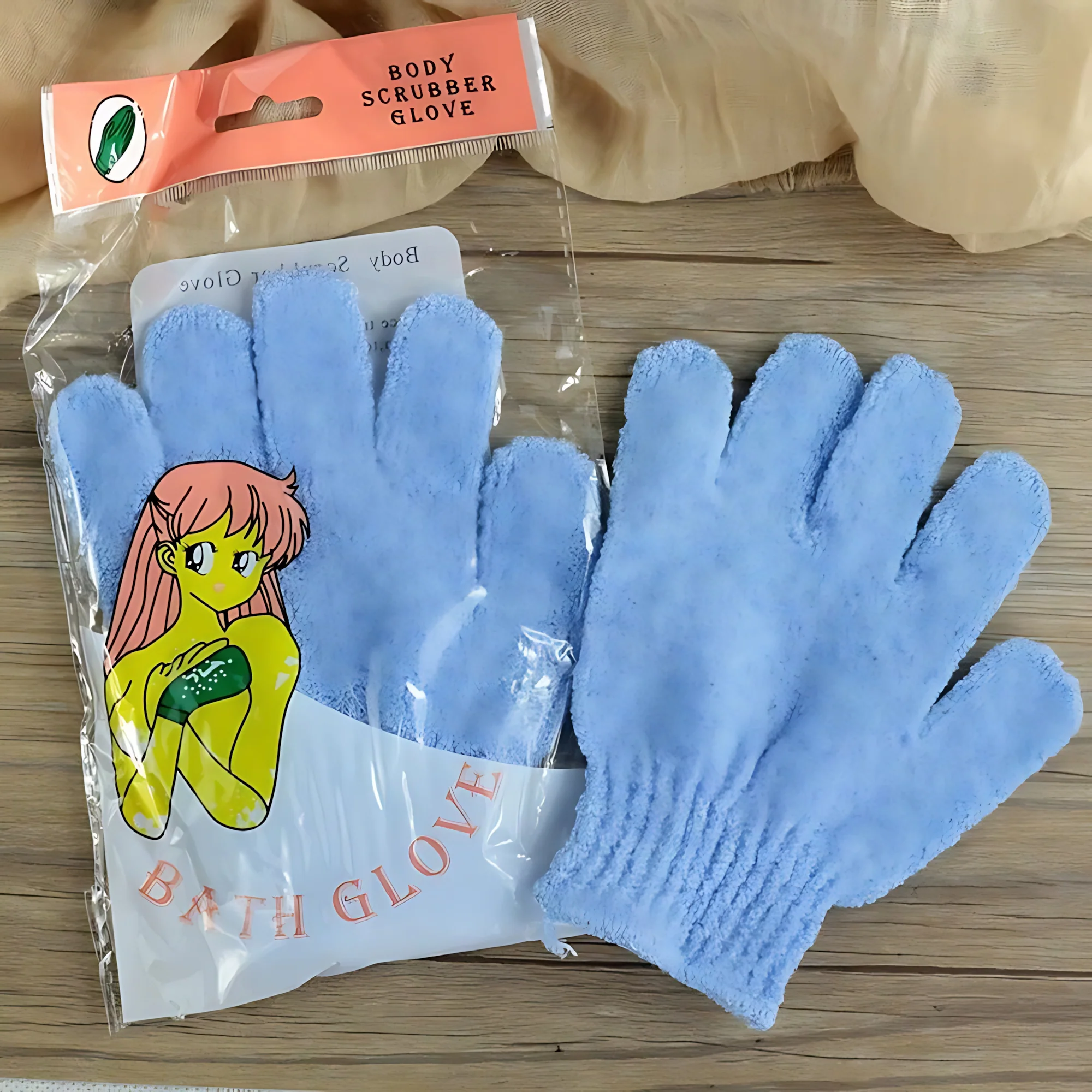 Lifa Finger Bath Towel Gloves – Body Massage & Dead Skin Remover 1 pc - Image 13