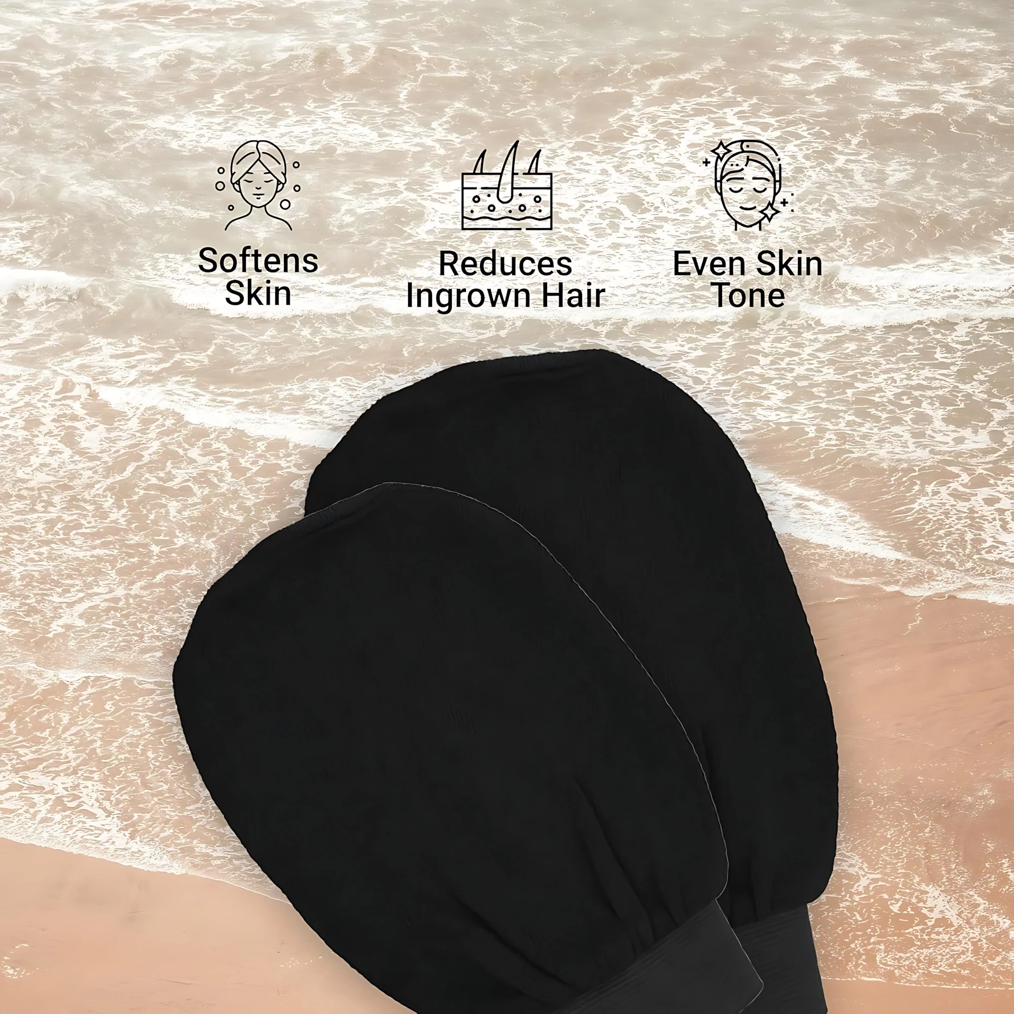 Lifa Moroccan Bath Exfoliating Gloves – Traditional Hammam Body Scrub Towel - Image 5