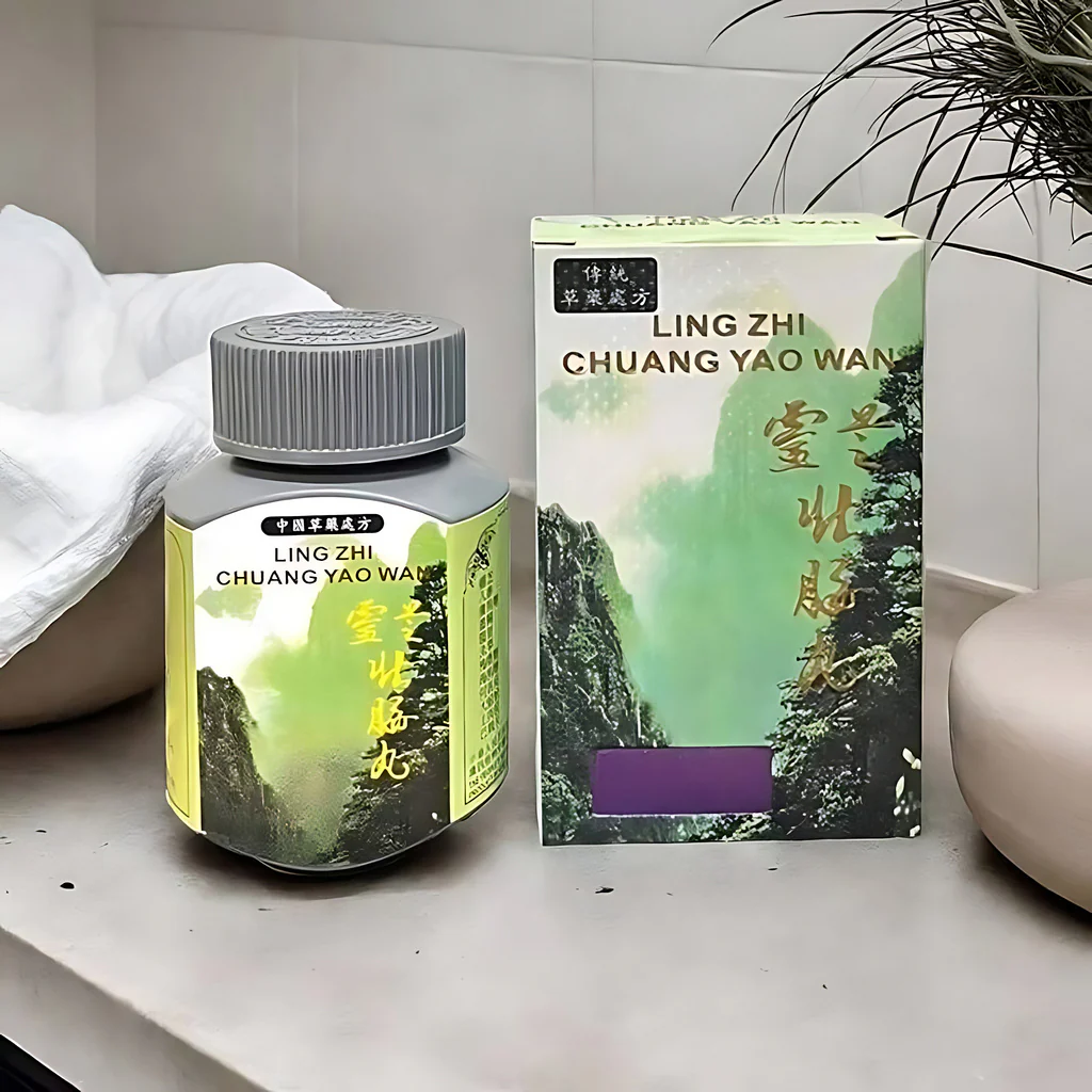 Ling Zhi Chuang Yao Wan – 50 Capsules - Image 3