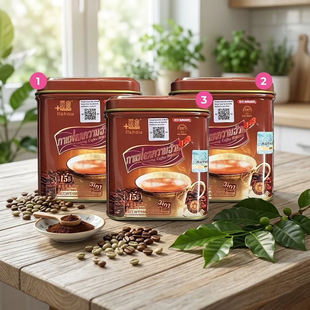 Lishou Slimming Coffee (15 Sachets × 10g) – 3Pcs Combo - Image 2