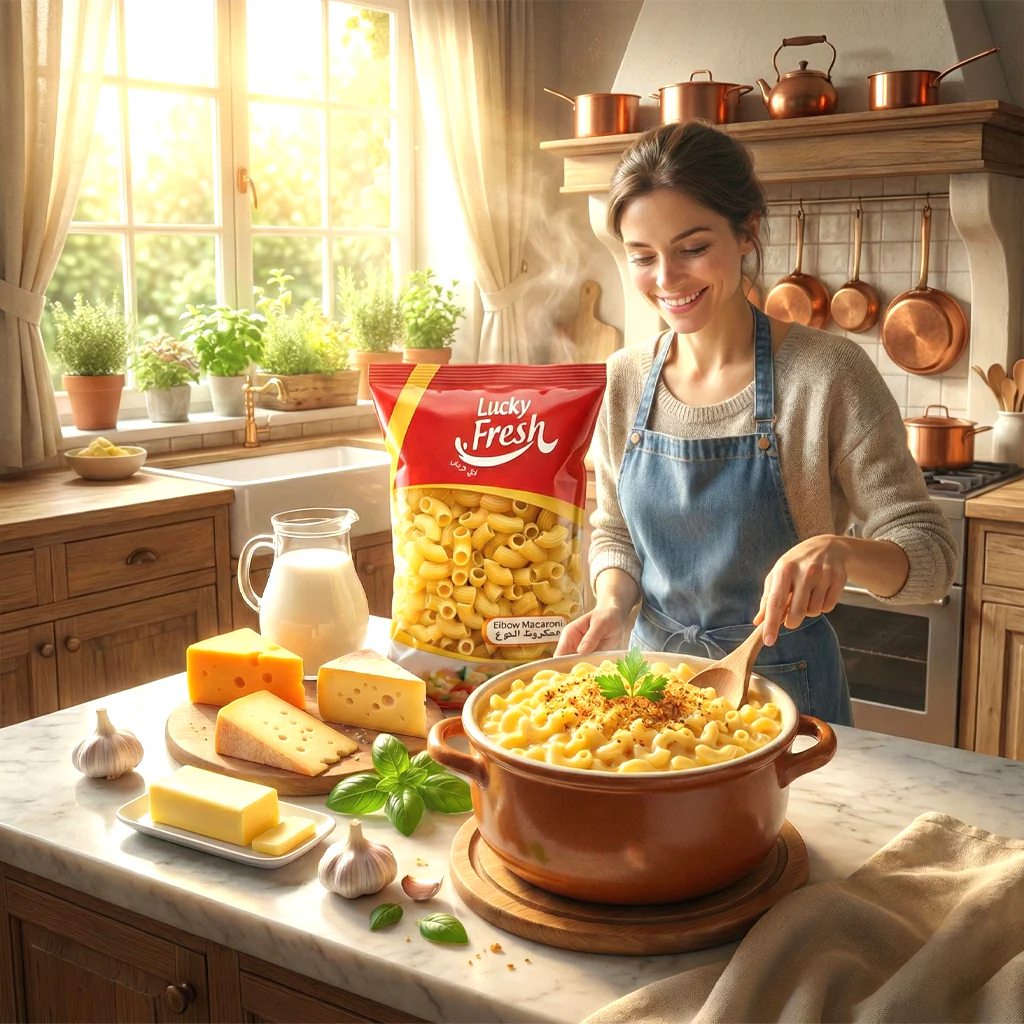 Lucky Fresh Elbow Macaroni – 400g - Image 3