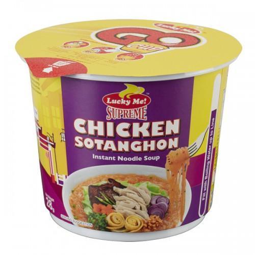 Lucky Me Chicken Sotanghon Instant Vermicelli Soup - 28gm × 3Pcs (Offer) - Image 2