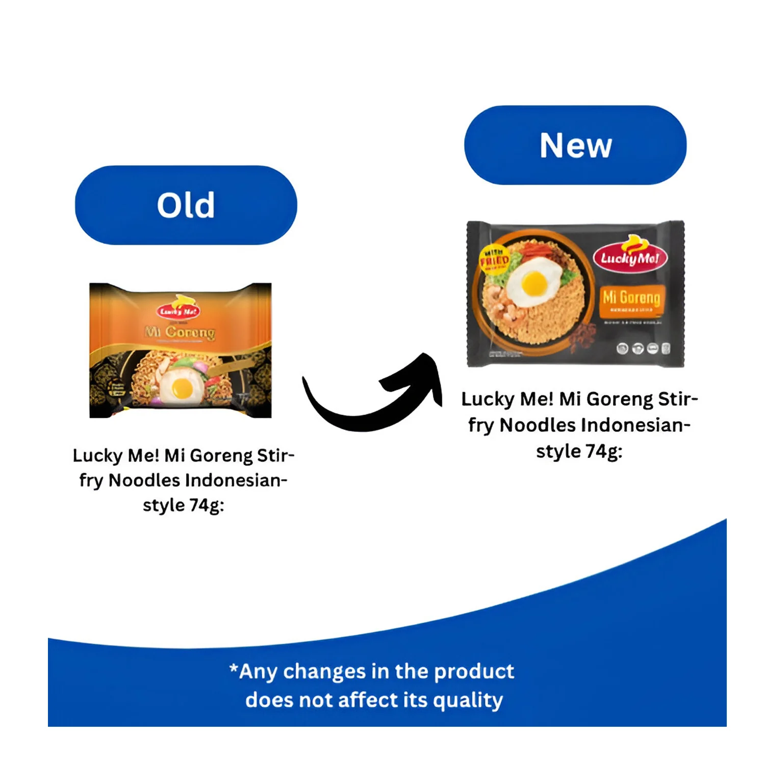 Lucky Me! Mi Goreng Stir-Fry Noodles Indonesian-Style - 74g - Image 4