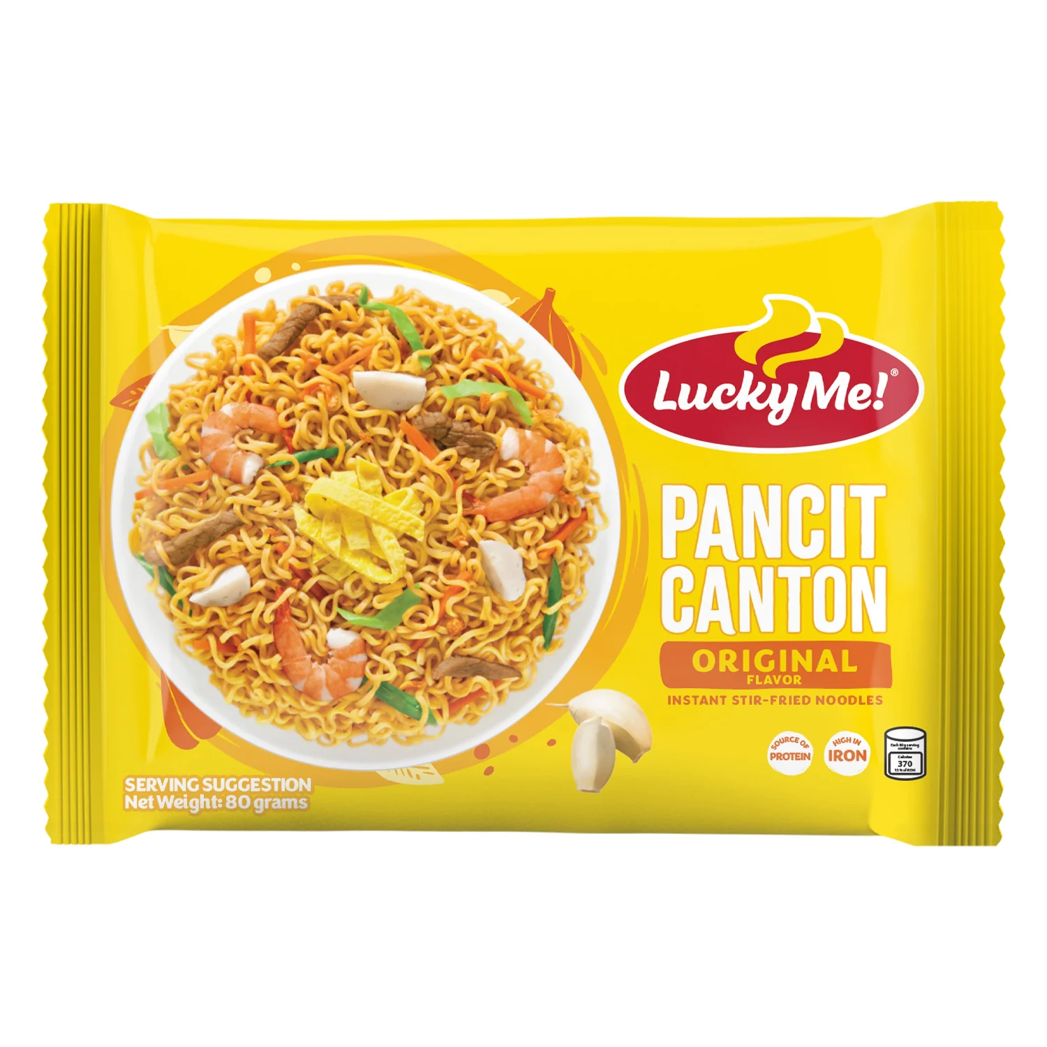 Lucky Me! Pancit Canton Original Flavor Noodles – 80g x 6 Combo Pack - Image 4