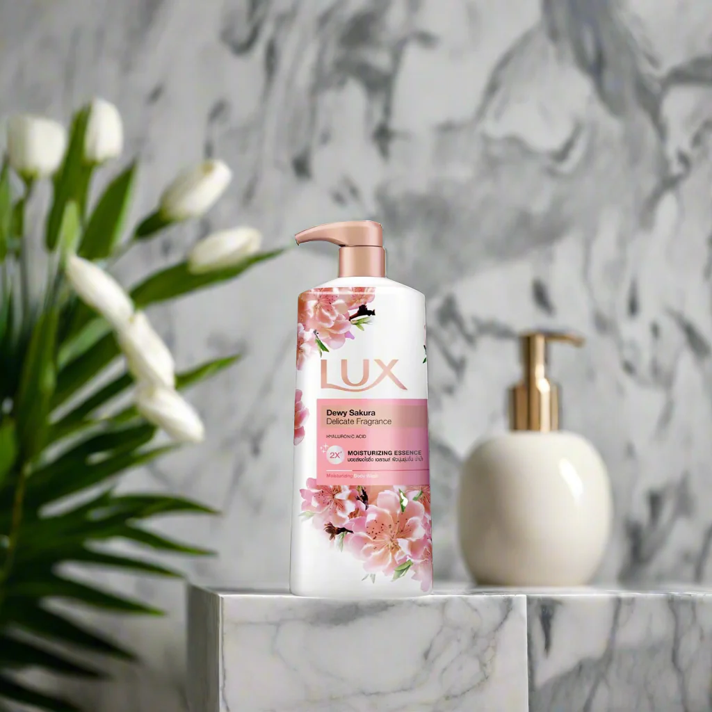 Lux Dewy Sakura 2X Moisturizing Essence Body Wash – 500ml - Image 10