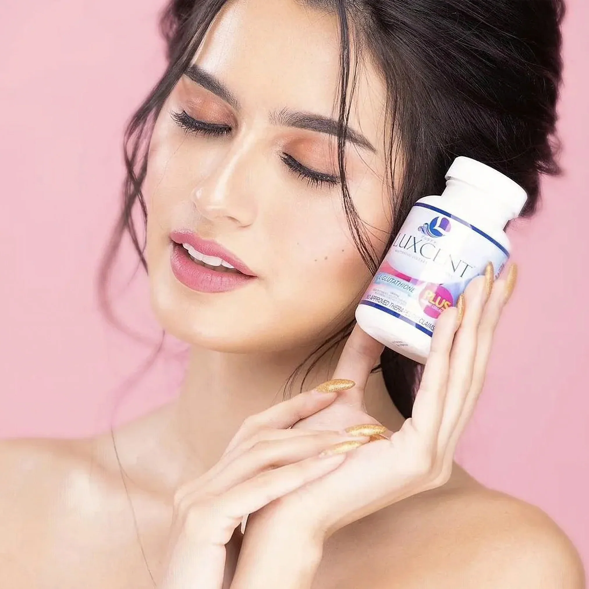Luxcent L-Glutathione Plus Marine Collagen Luminous Capsules – 1800mg (60 Capsules) - Image 3