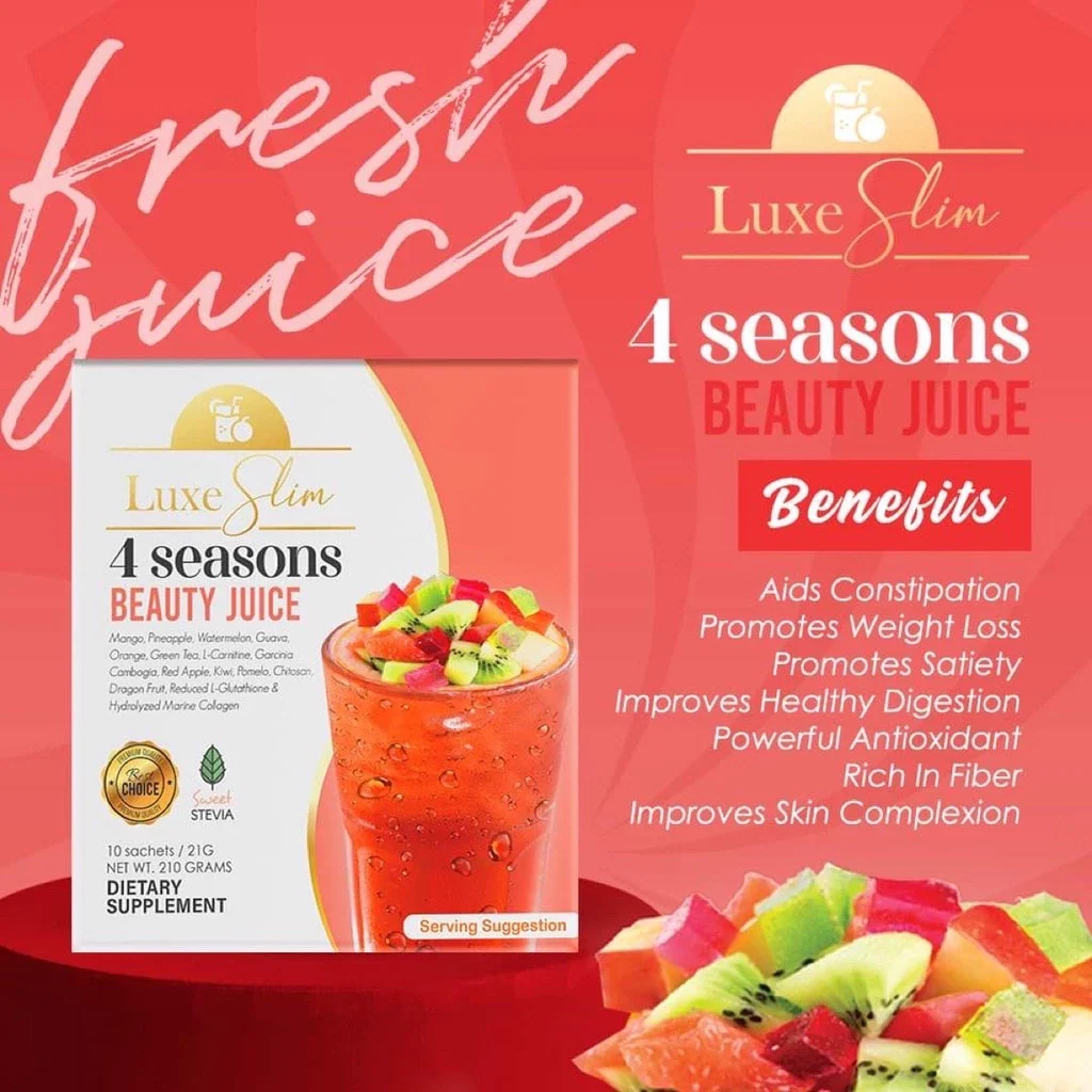 Luxe Beauty 4 Seasons Beauty Juice - 210g - Image 3
