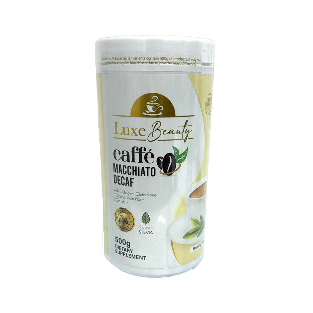 Luxe Beauty Caffe Macchiato Decaf Jar –  500g - Image 2