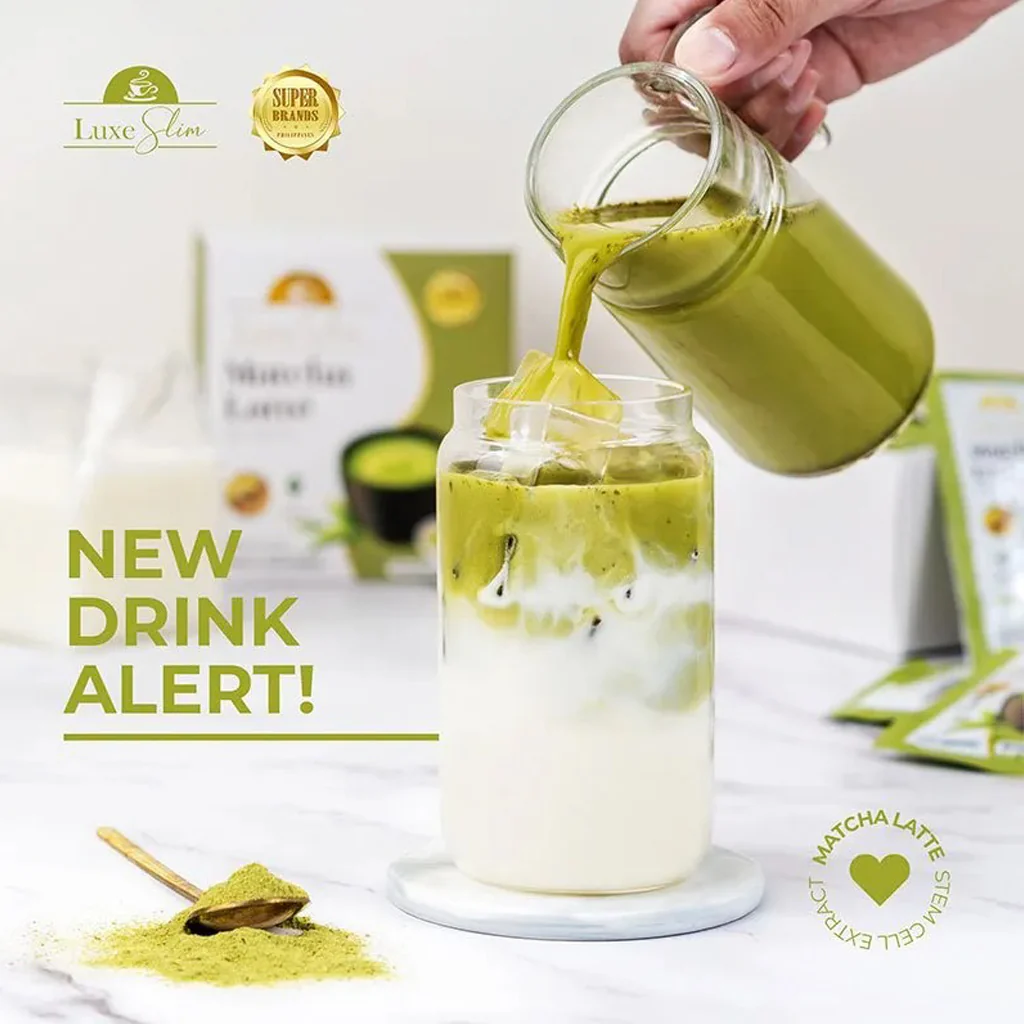 Luxe Beauty Matcha Latte with Stem Cell Extract Jar –  500g - Image 6