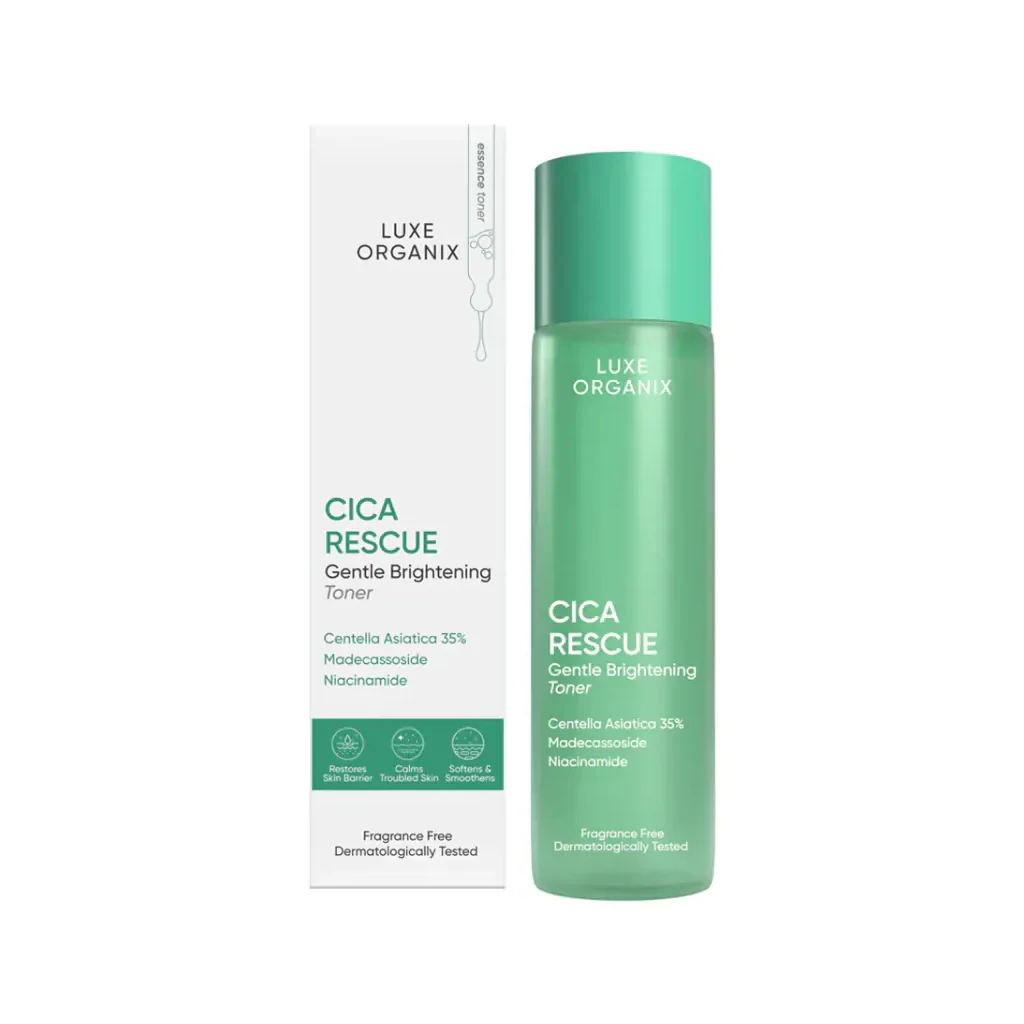 Luxe Organix Cica Rescue Gentle Brightening Toner – 150ml - Image 9