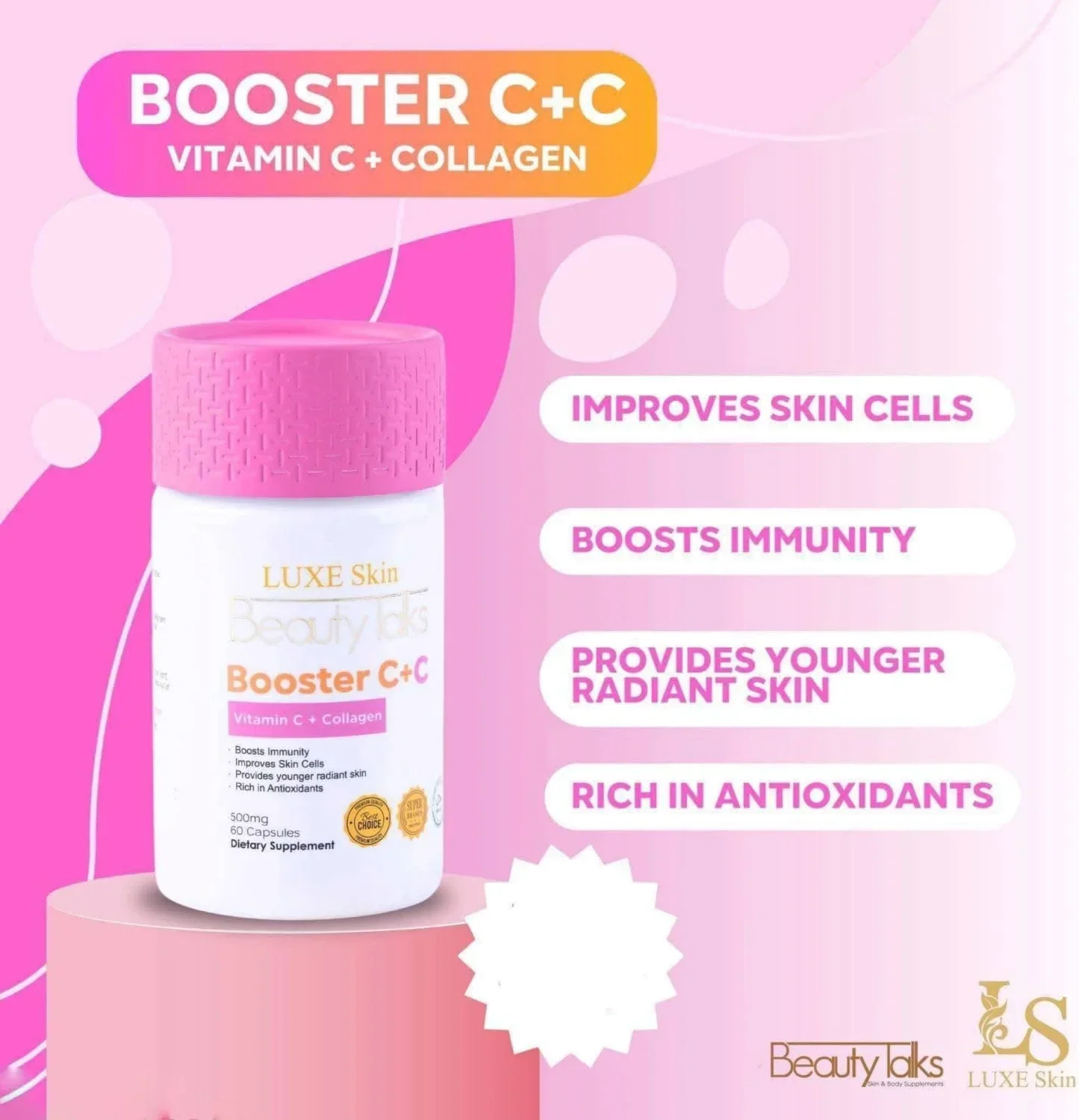 Luxe Skin Beauty Talks Vitamin C + C Collagen - Image 6